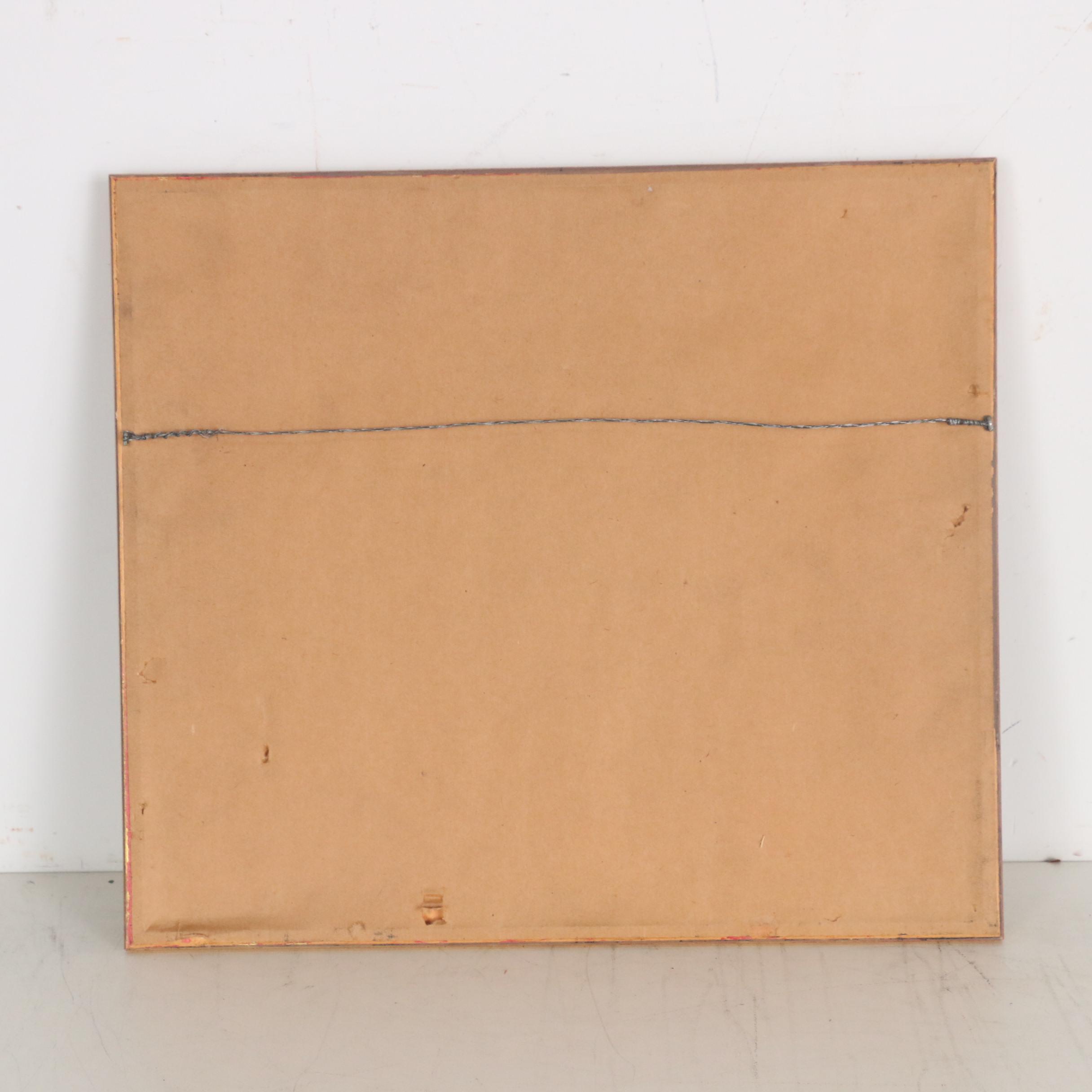 Betsy Shults Woodblock "Tête-à-Tête"