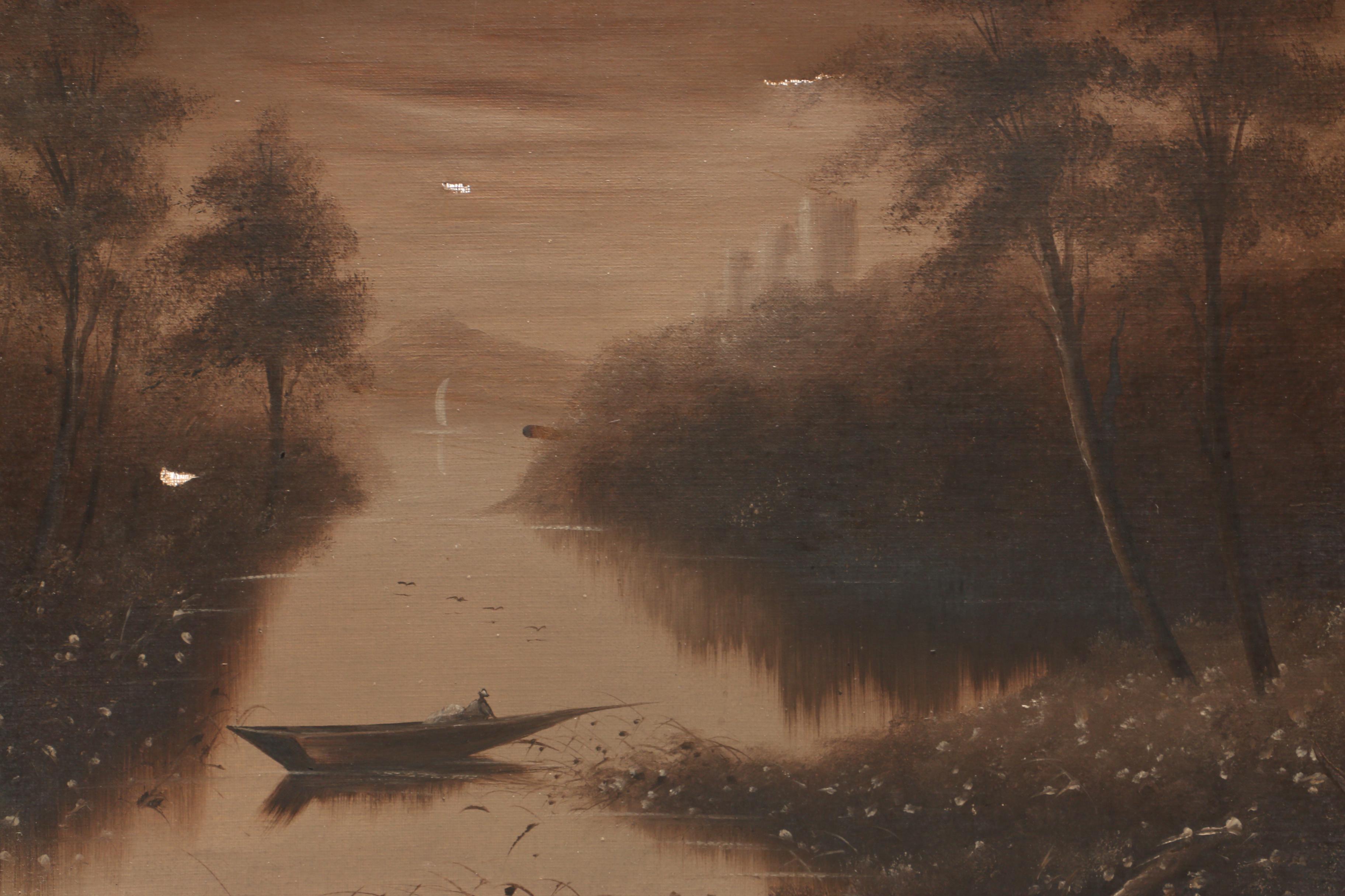 S. Bayliss Landscape Oil Painting