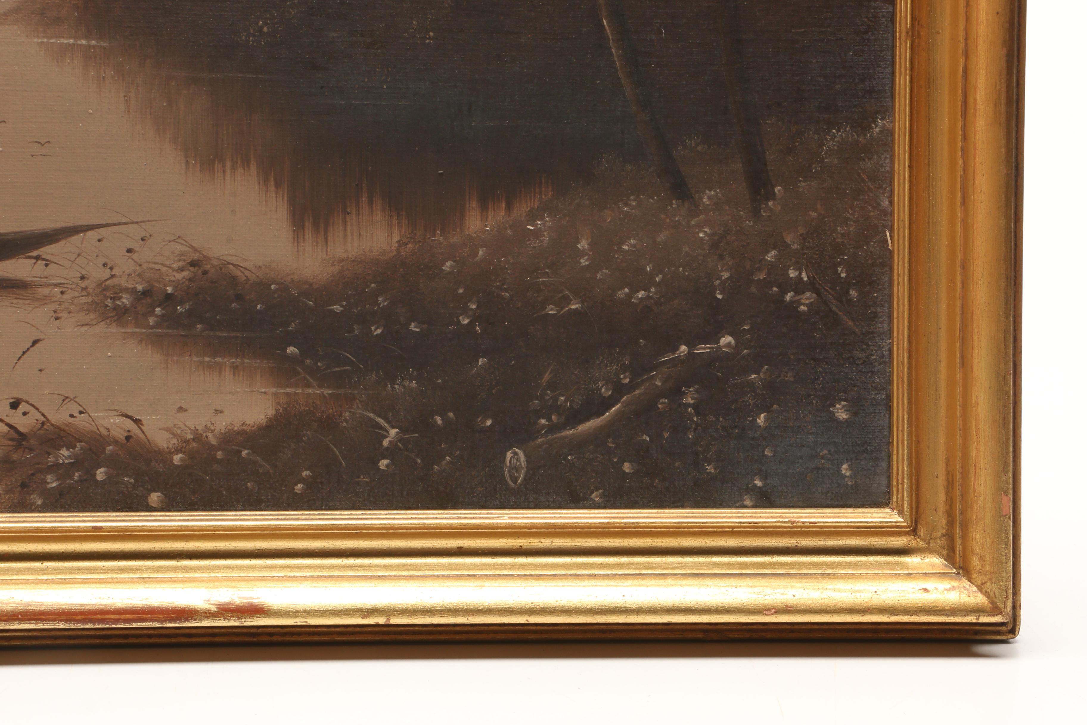 S. Bayliss Landscape Oil Painting