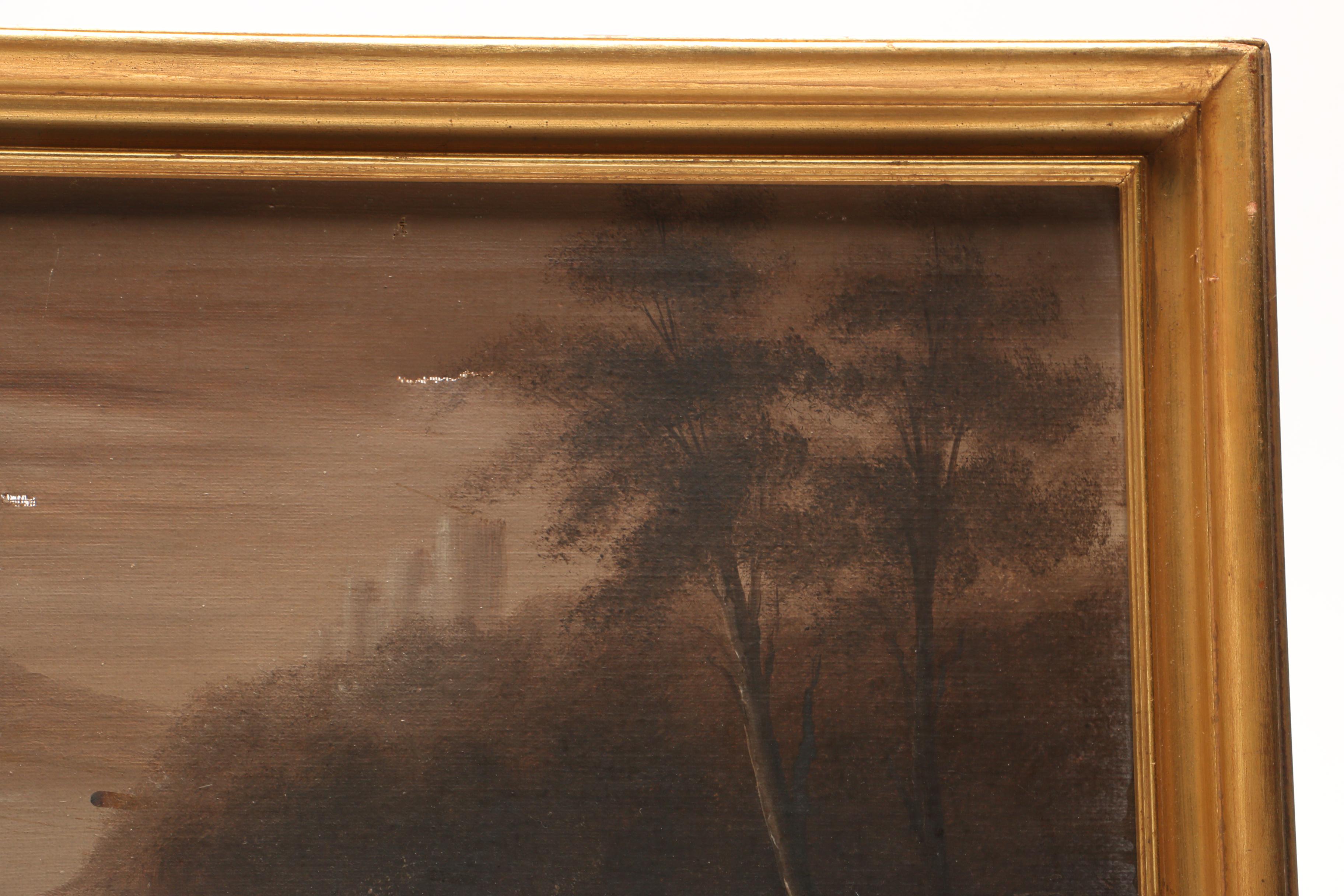 S. Bayliss Landscape Oil Painting