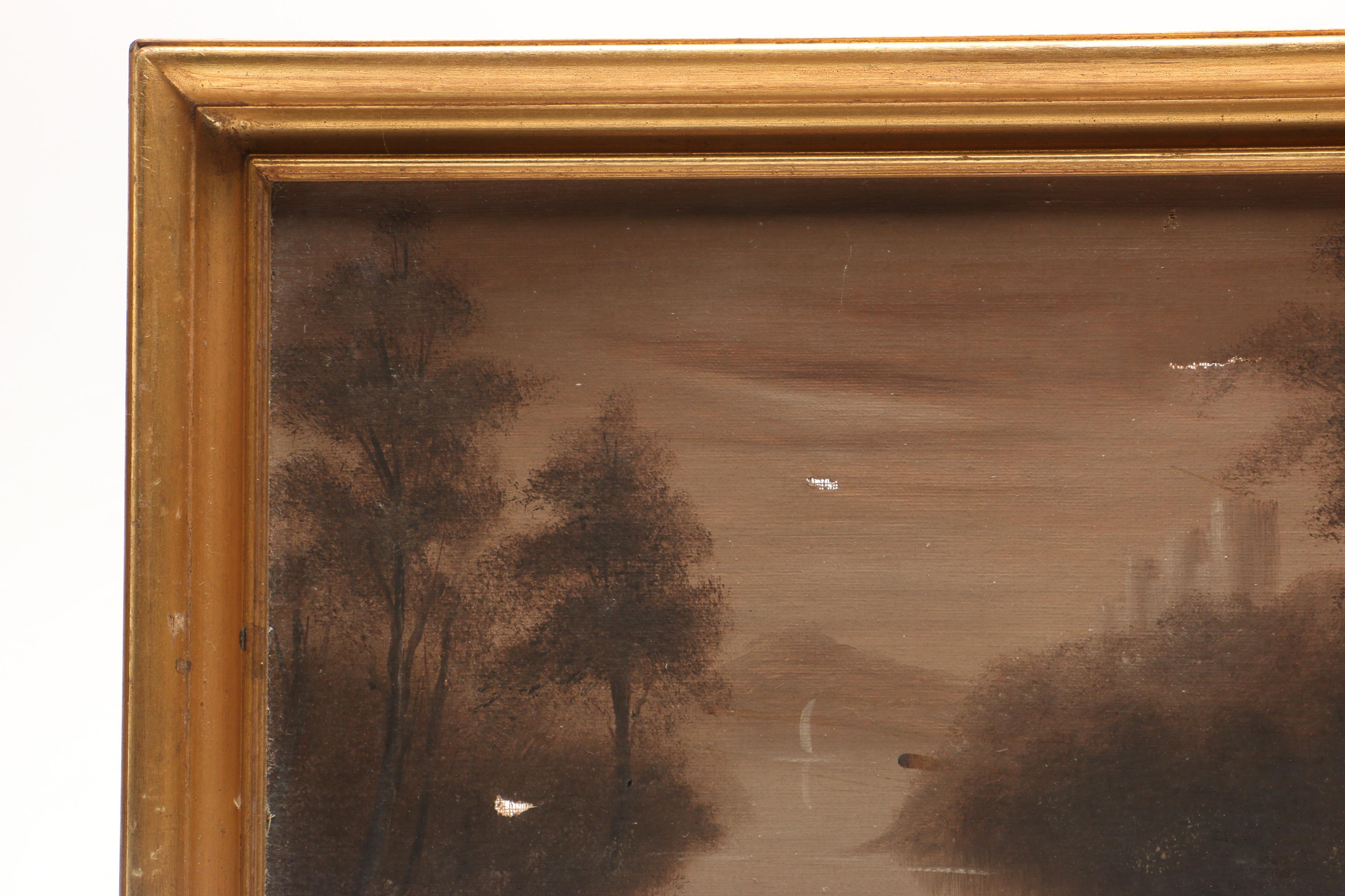 S. Bayliss Landscape Oil Painting