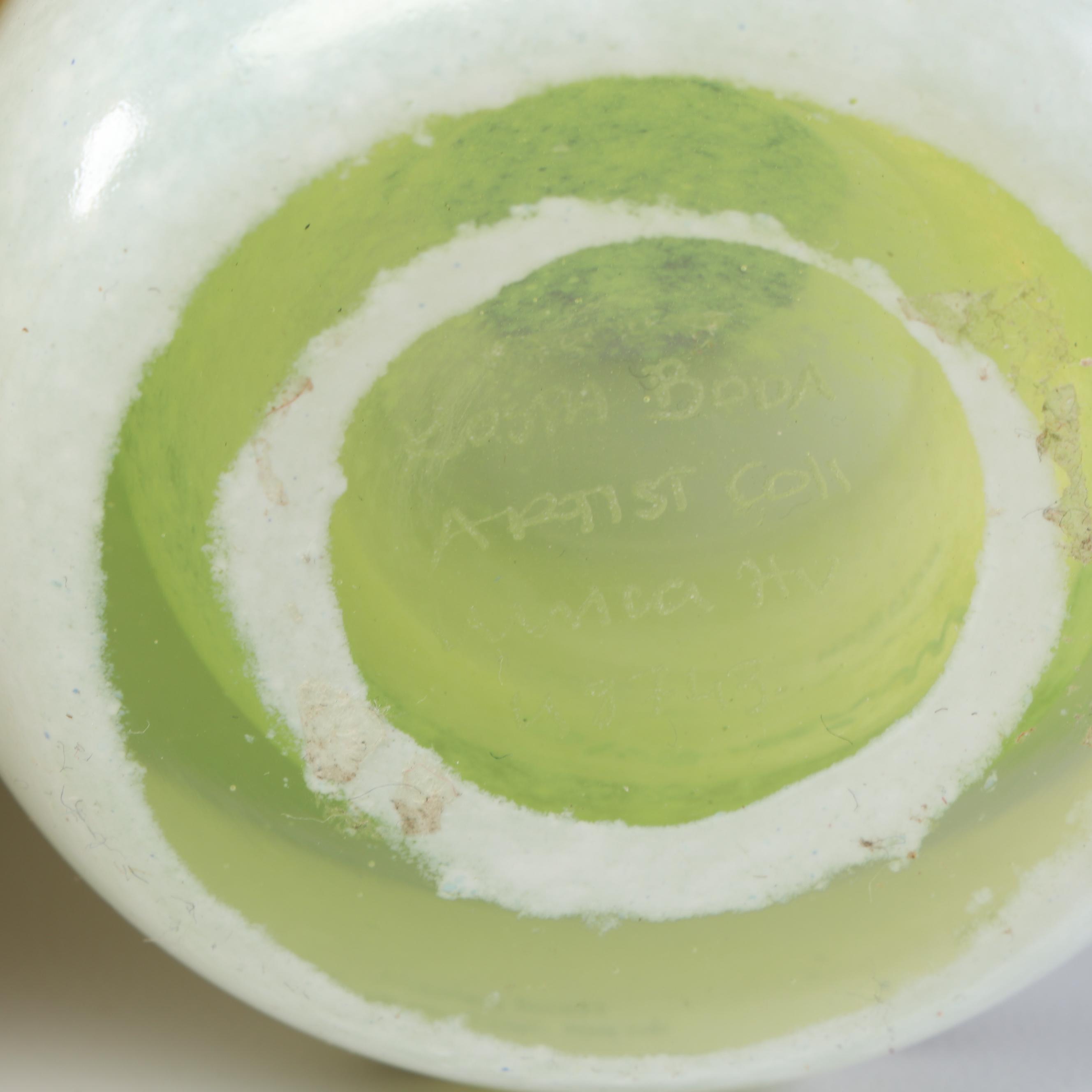 Kosta Boda Hand-Painted Glass Cat Vase and Stemware by Ulrica Hulge