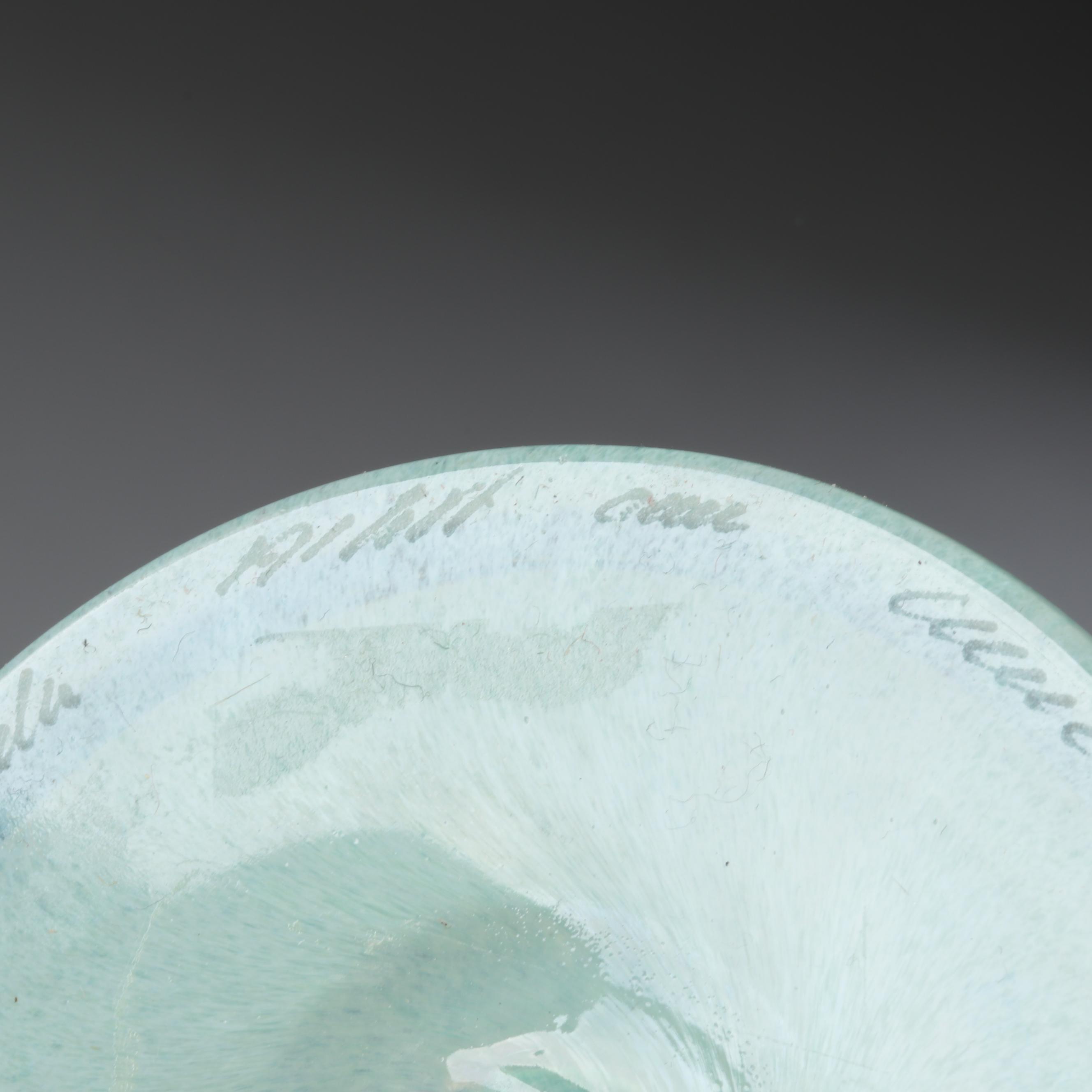 Kosta Boda Hand-Painted Glass Cat Vase and Stemware by Ulrica Hulge