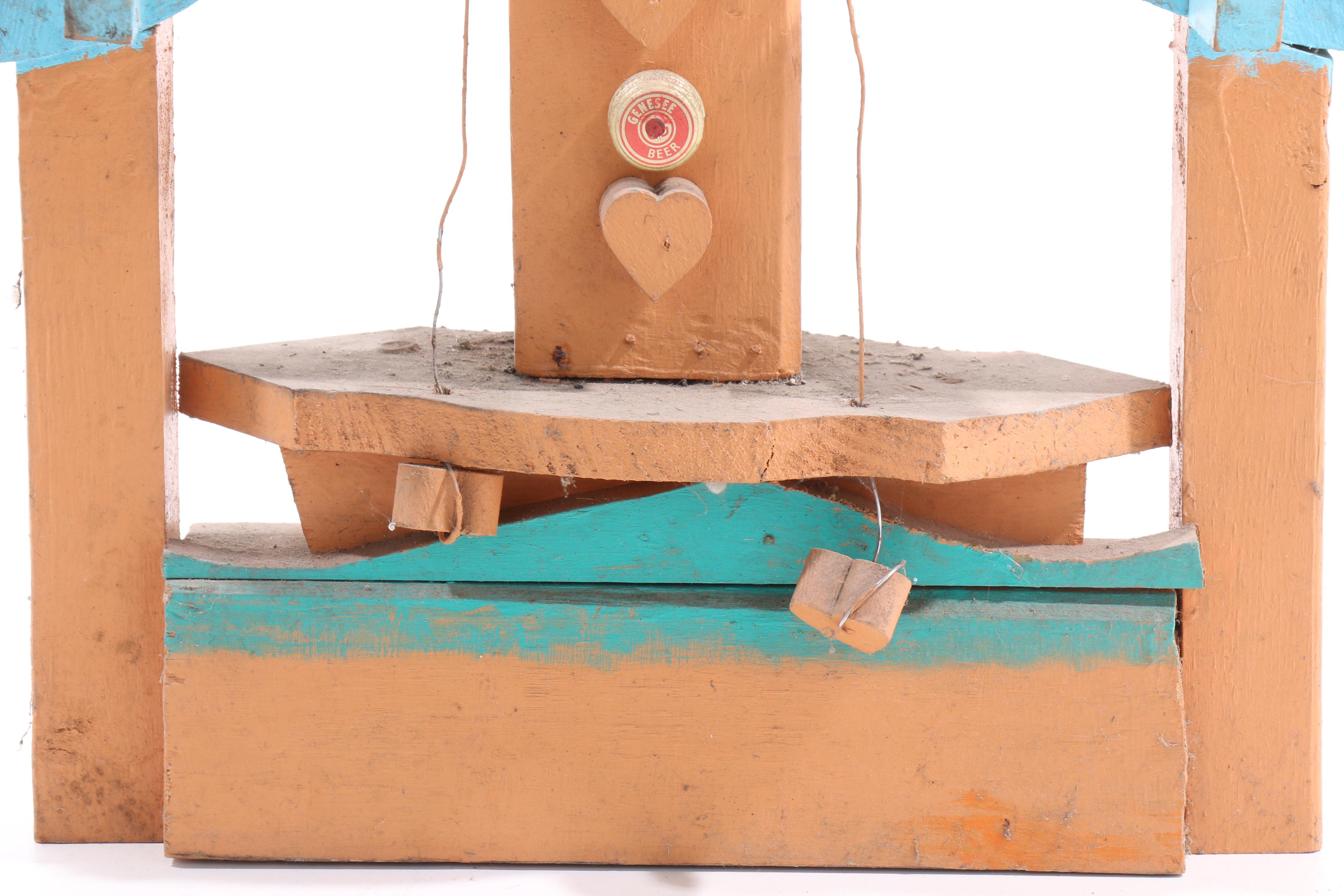 Norman Scott "Butch" Quinn Mixed Media Folk Sculpture