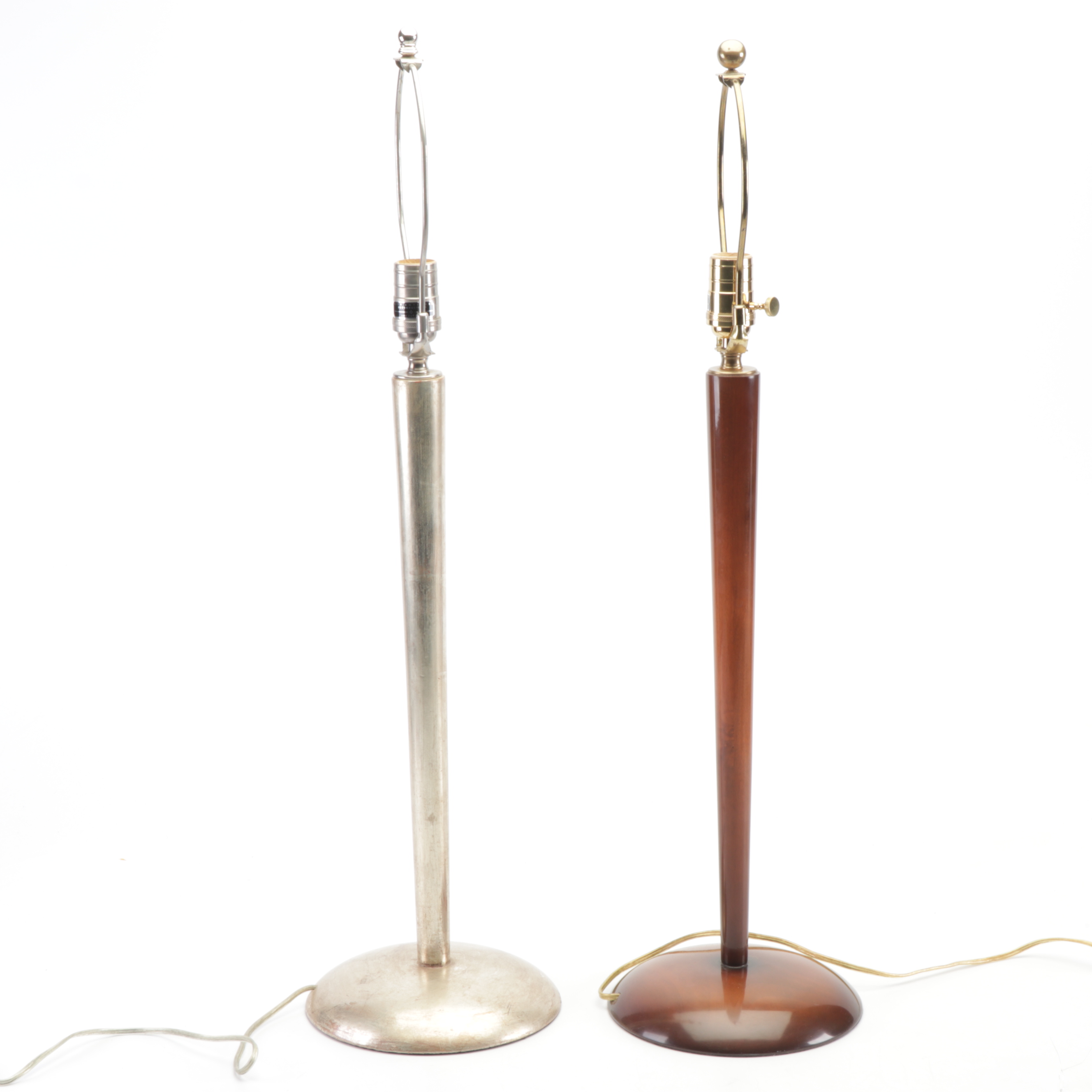 Mid Century Modern Style Table Lamps, Marked as Reproduction