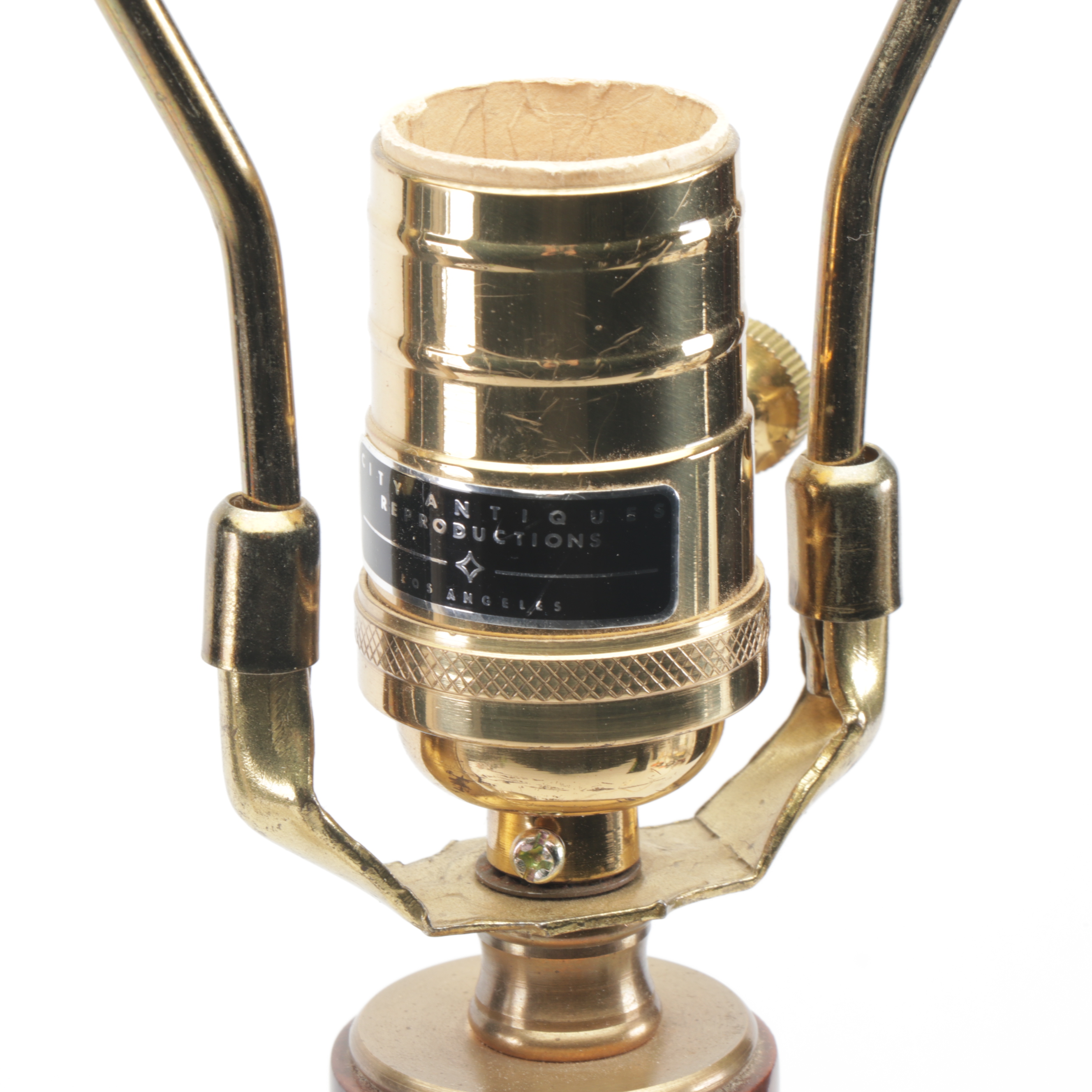 Mid Century Modern Style Table Lamps, Marked as Reproduction