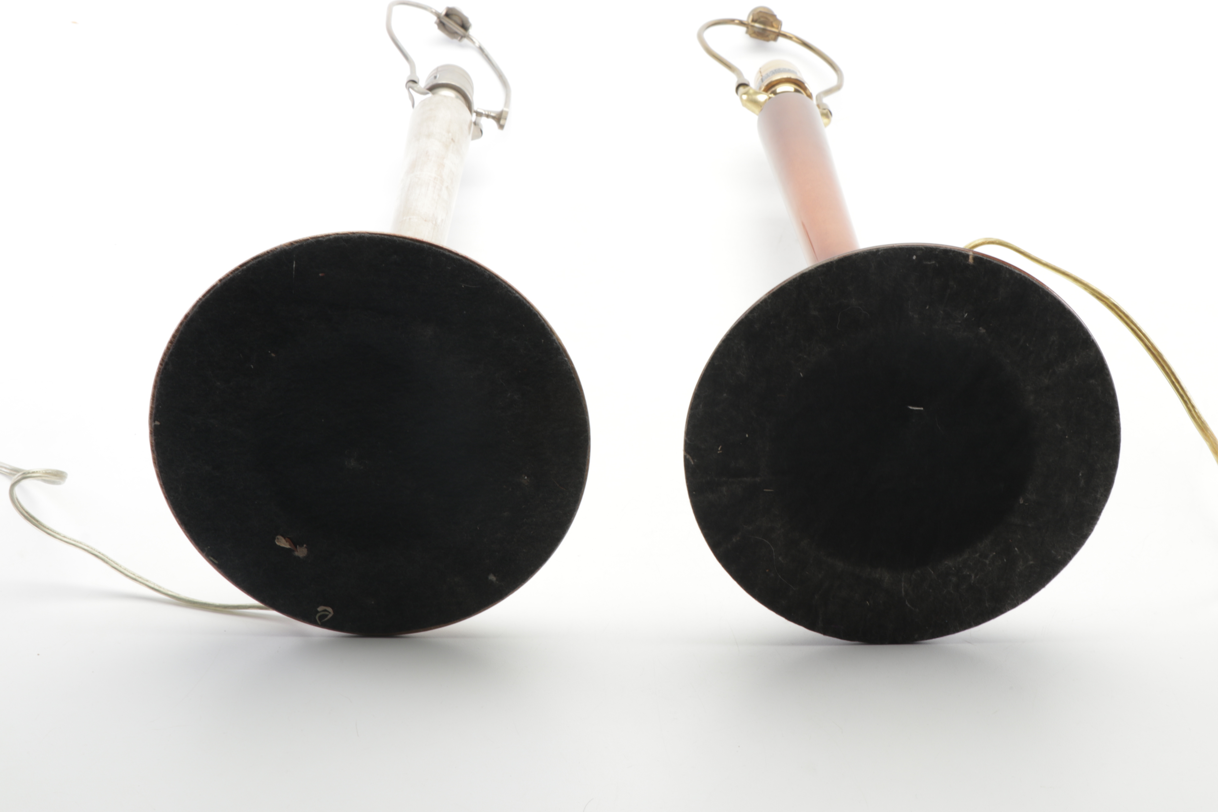 Mid Century Modern Style Table Lamps, Marked as Reproduction