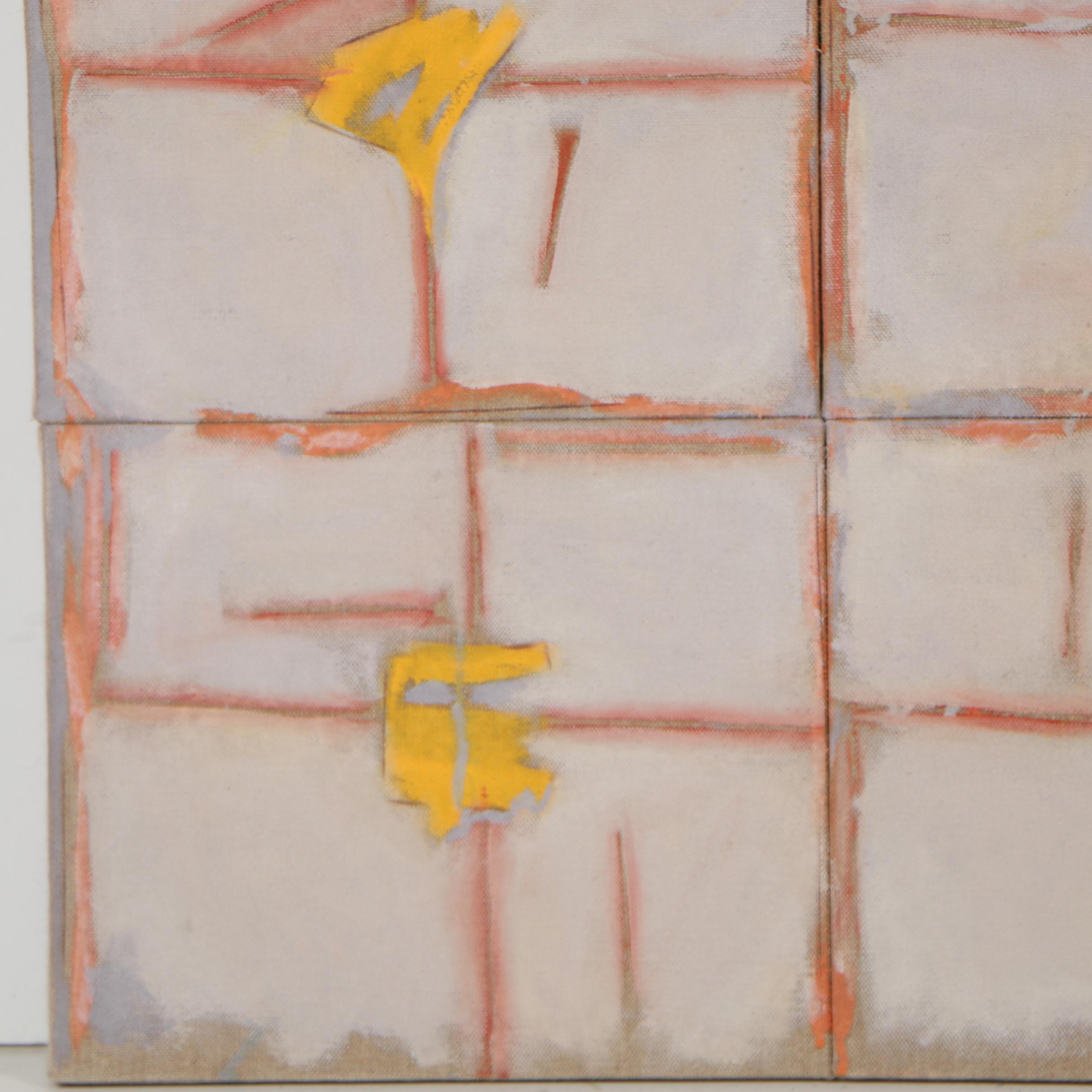 Tom Levine 2003 Oil Painting on Linen "Stones"