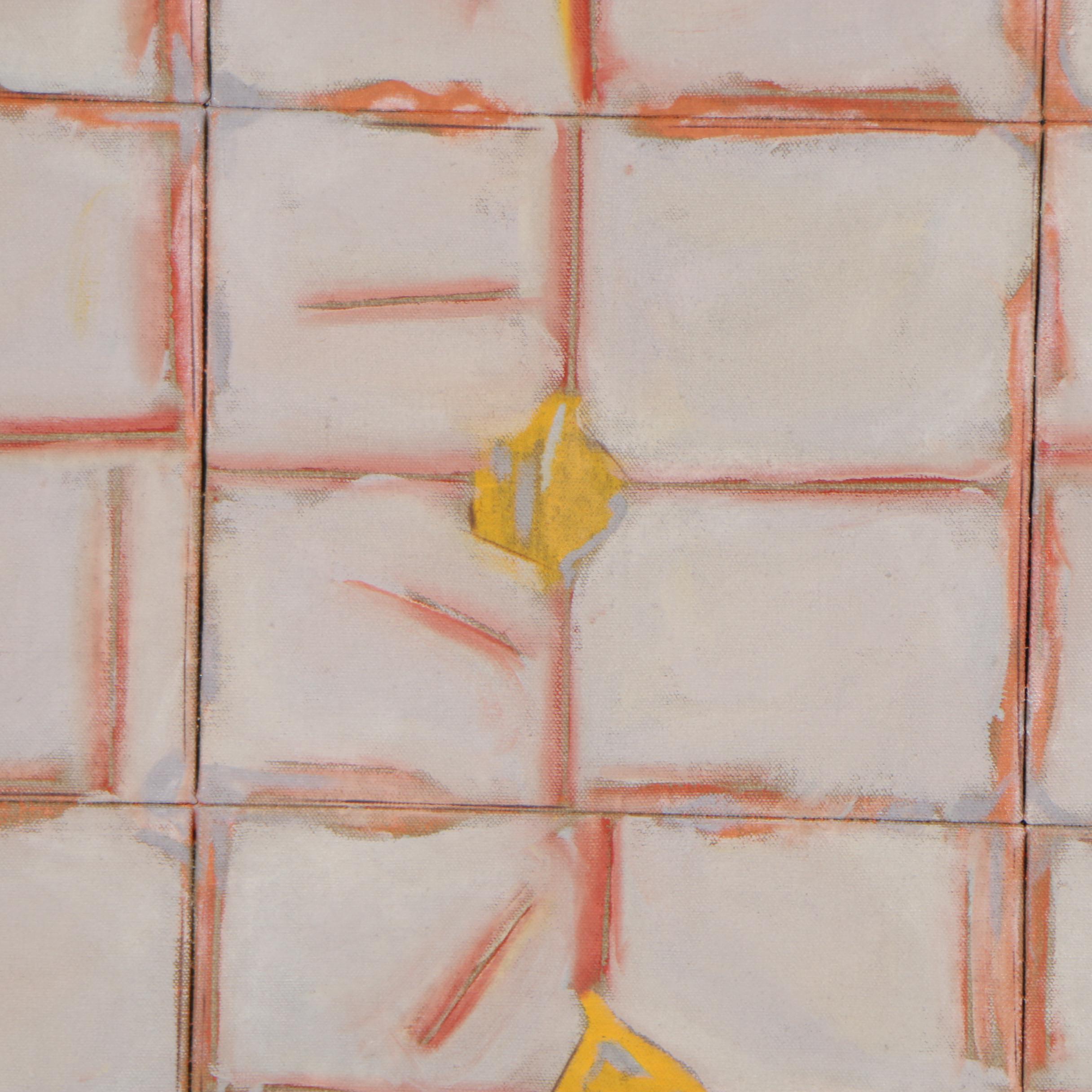 Tom Levine 2003 Oil Painting on Linen "Stones"