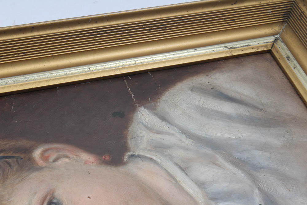 1880 Portrait Oil Painting