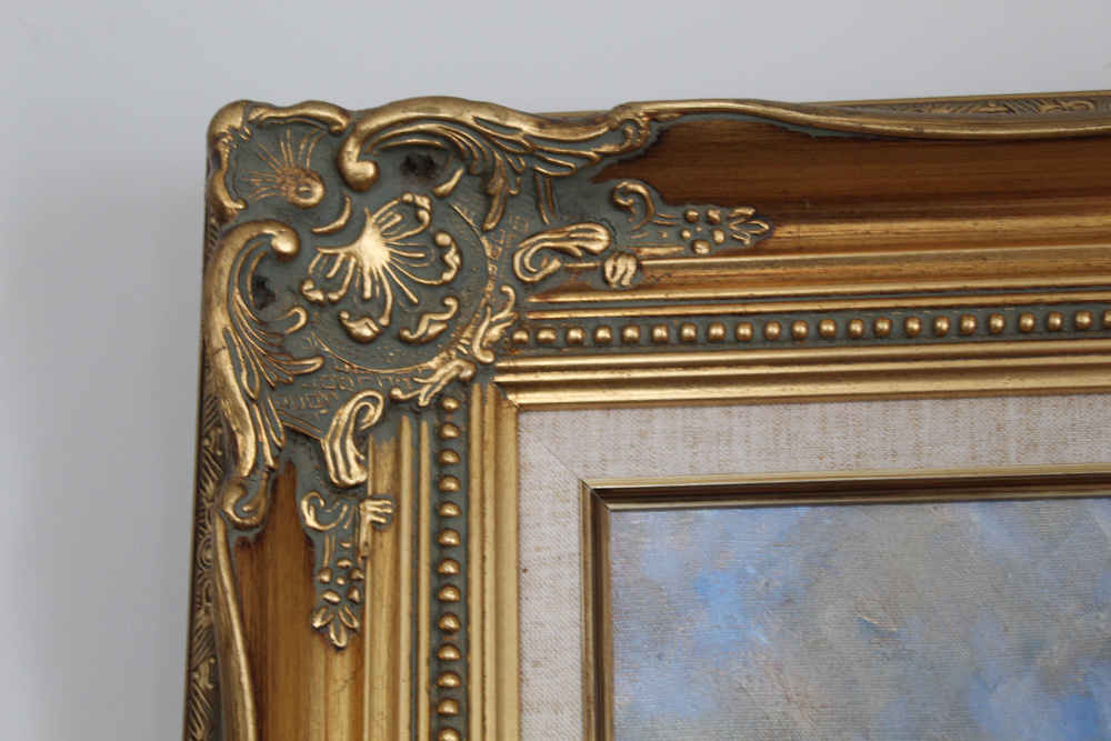 Leslie Cope Oil Painting Depicting a Windmill