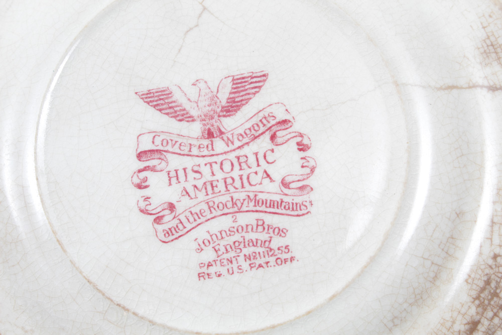 Vintage Transferware Featuring Staffordshire, Royal Doulton, and Johnson Bros.