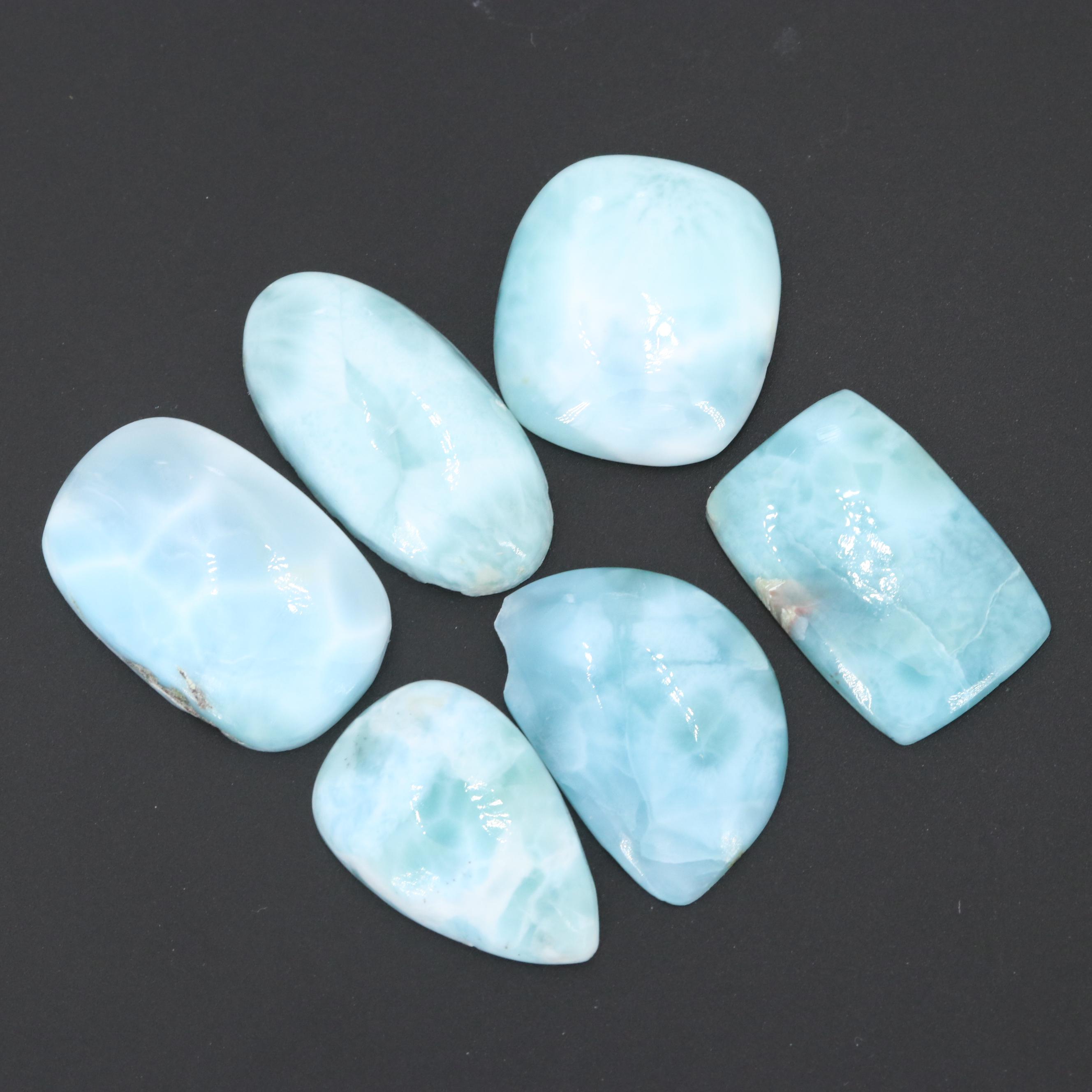 Loose 64.45 CTW Larimar