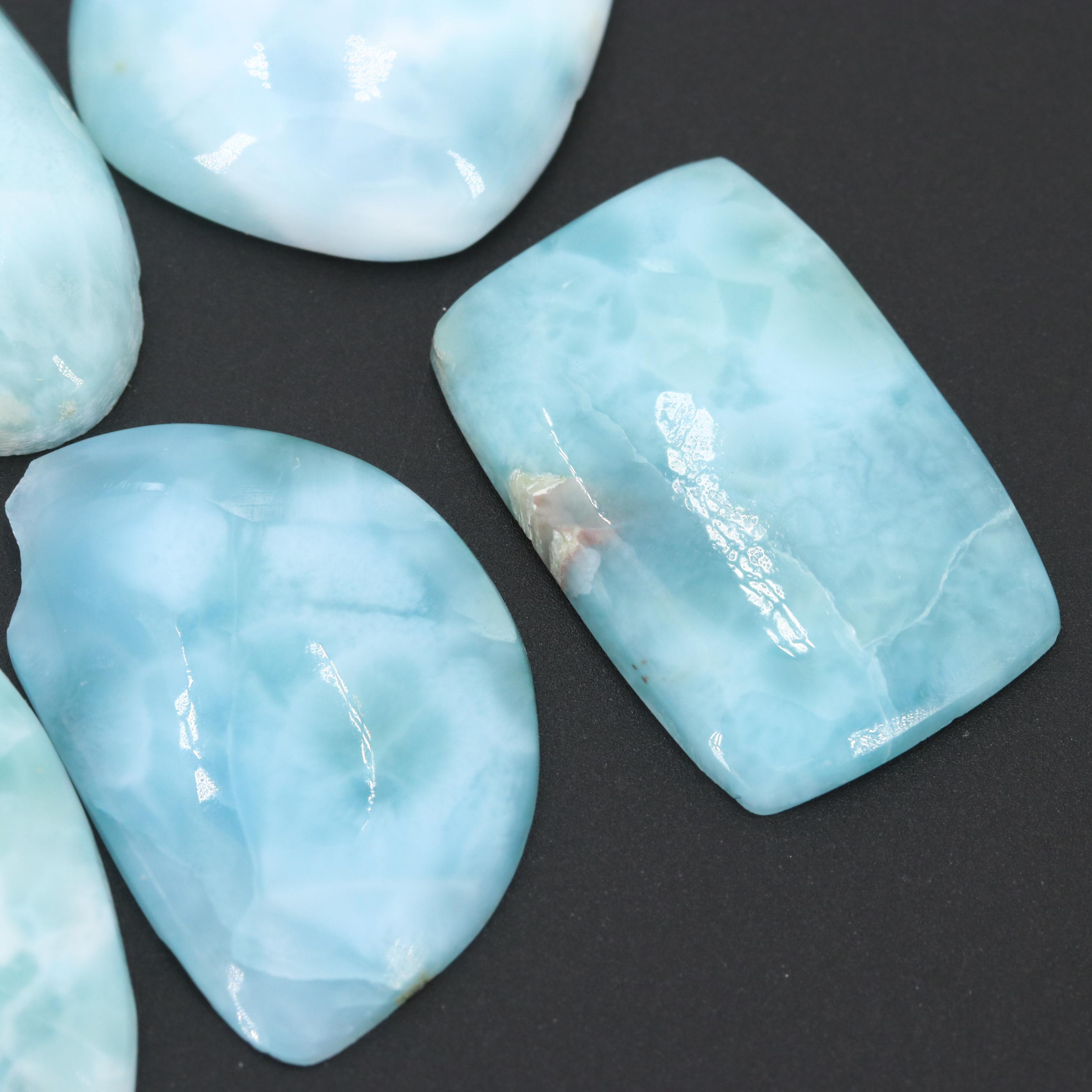 Loose 64.45 CTW Larimar
