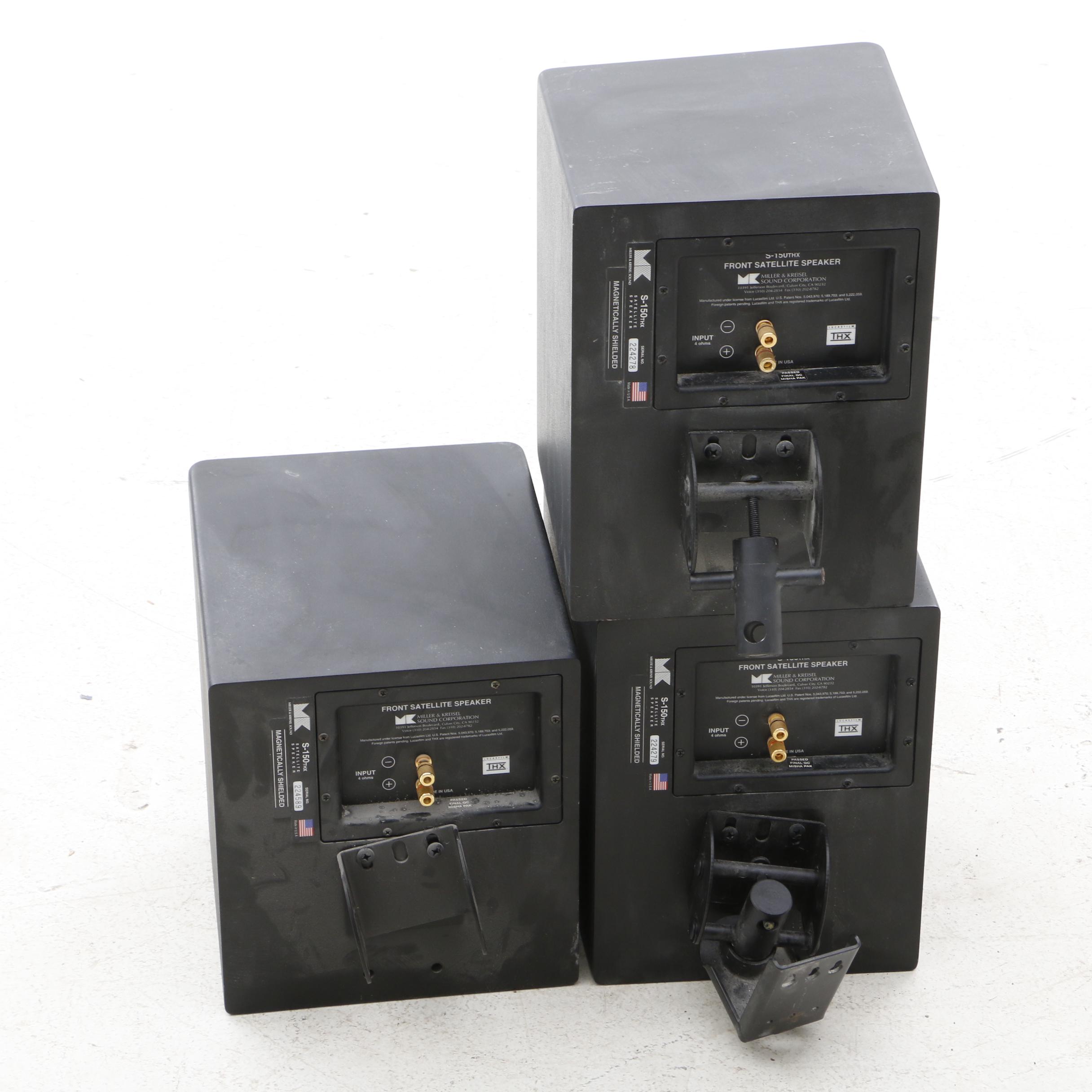 Miller & Kreisel S-150THX Satellite Speakers