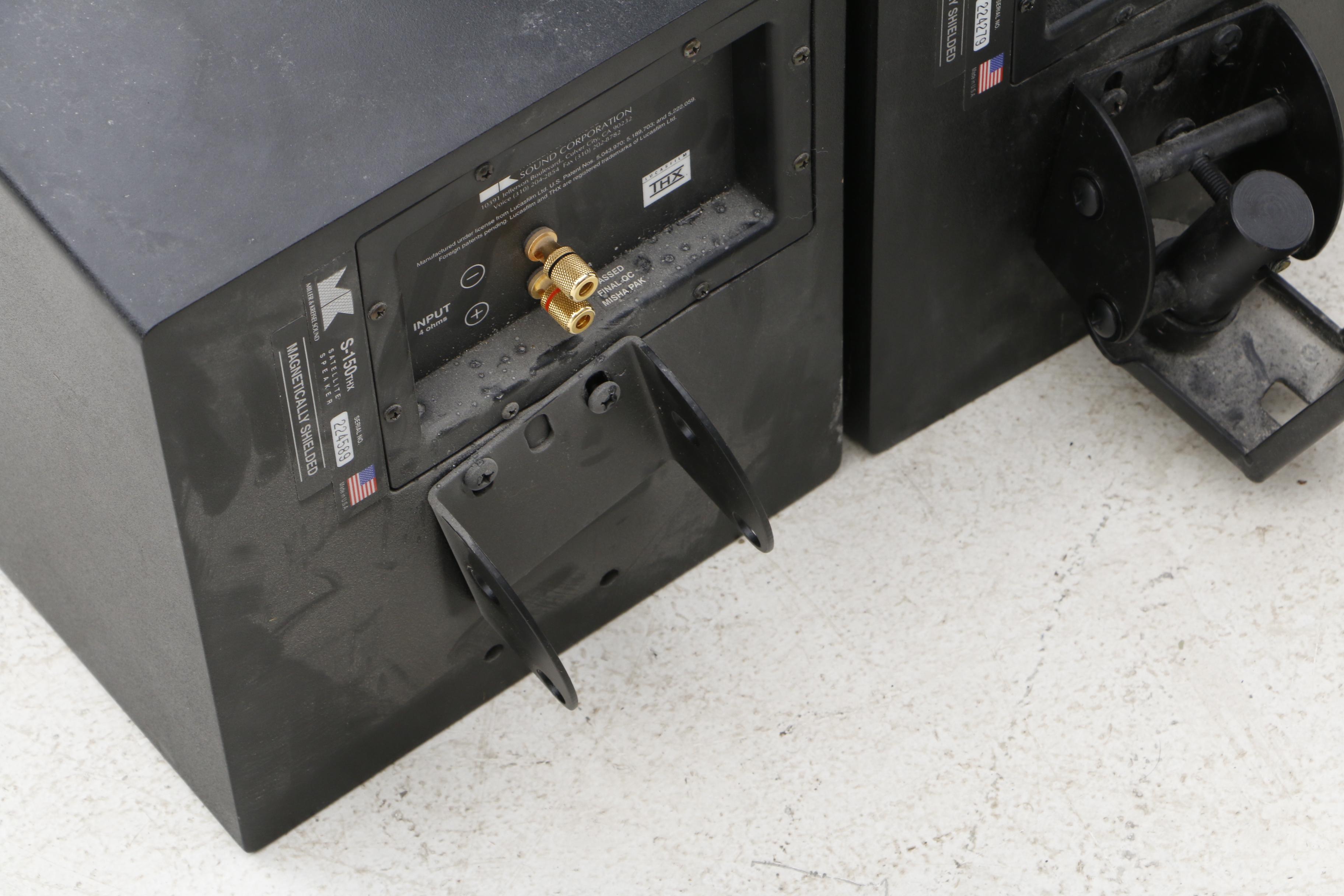 Miller & Kreisel S-150THX Satellite Speakers