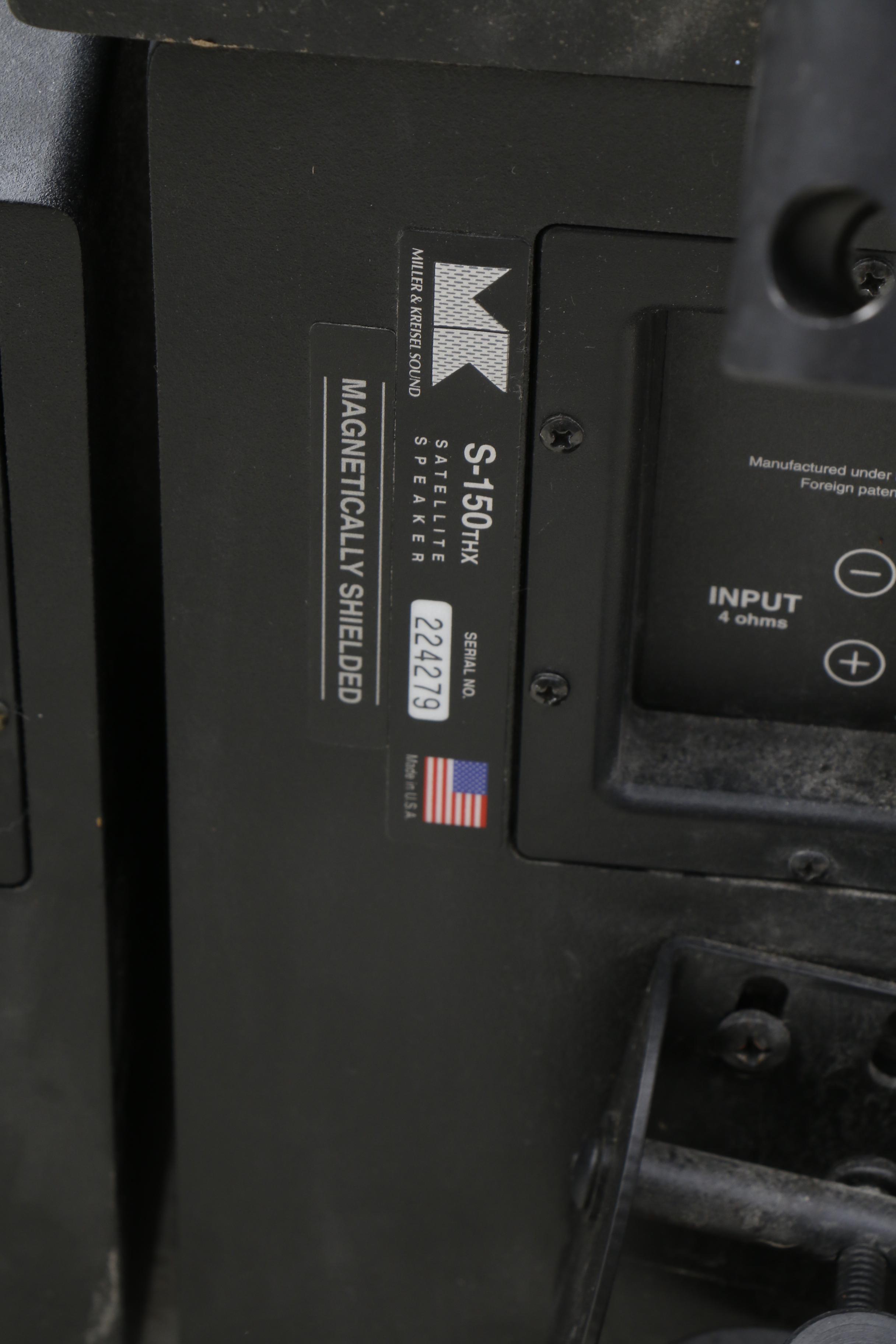 Miller & Kreisel S-150THX Satellite Speakers