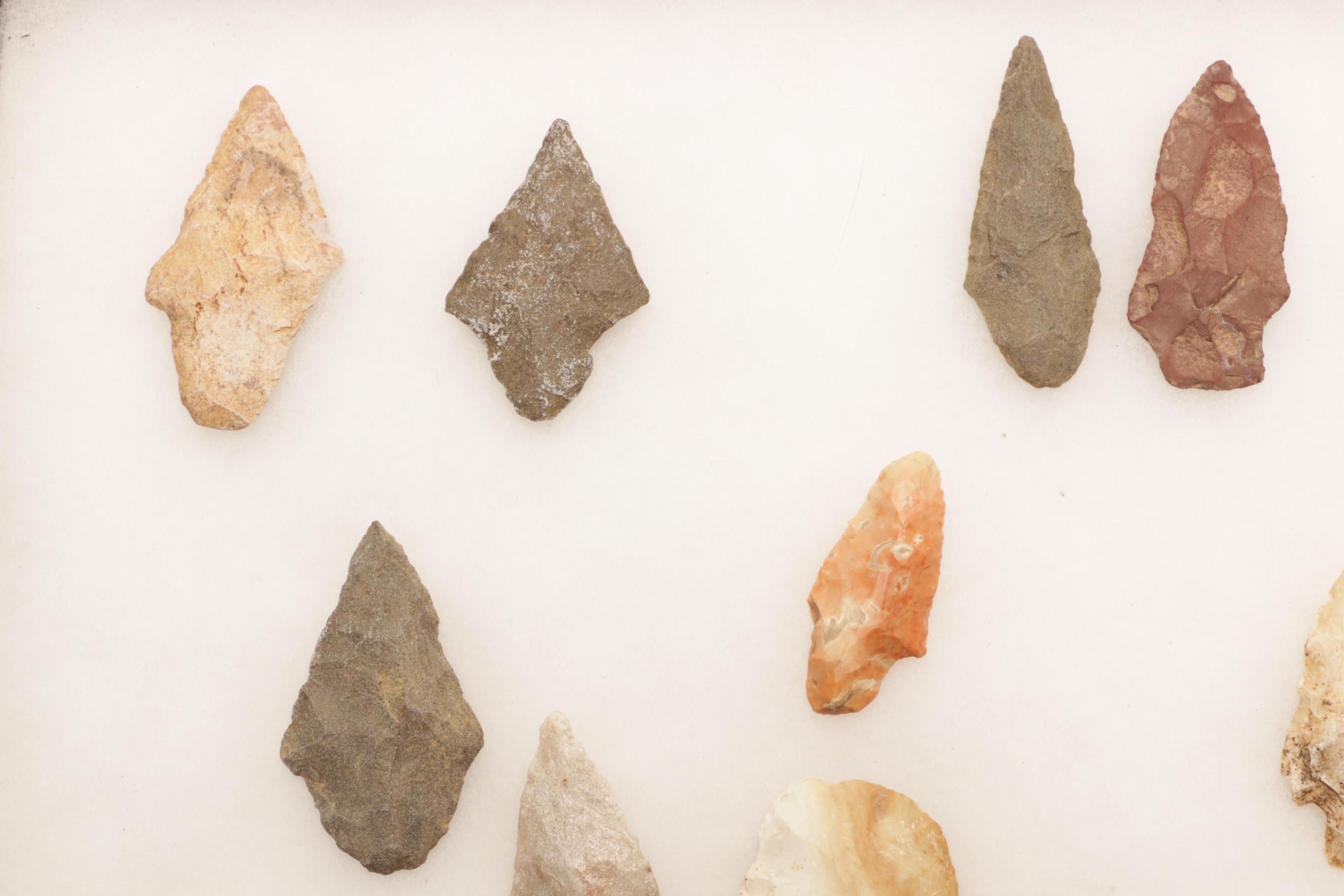 Prehistoric Native American Projectile Points