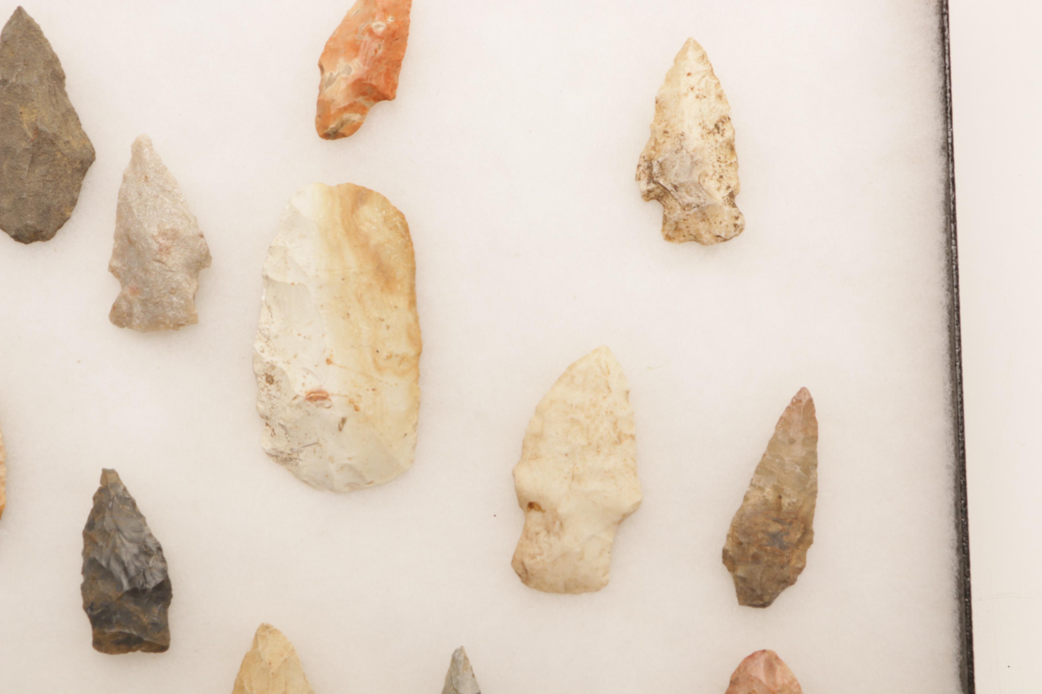 Prehistoric Native American Projectile Points