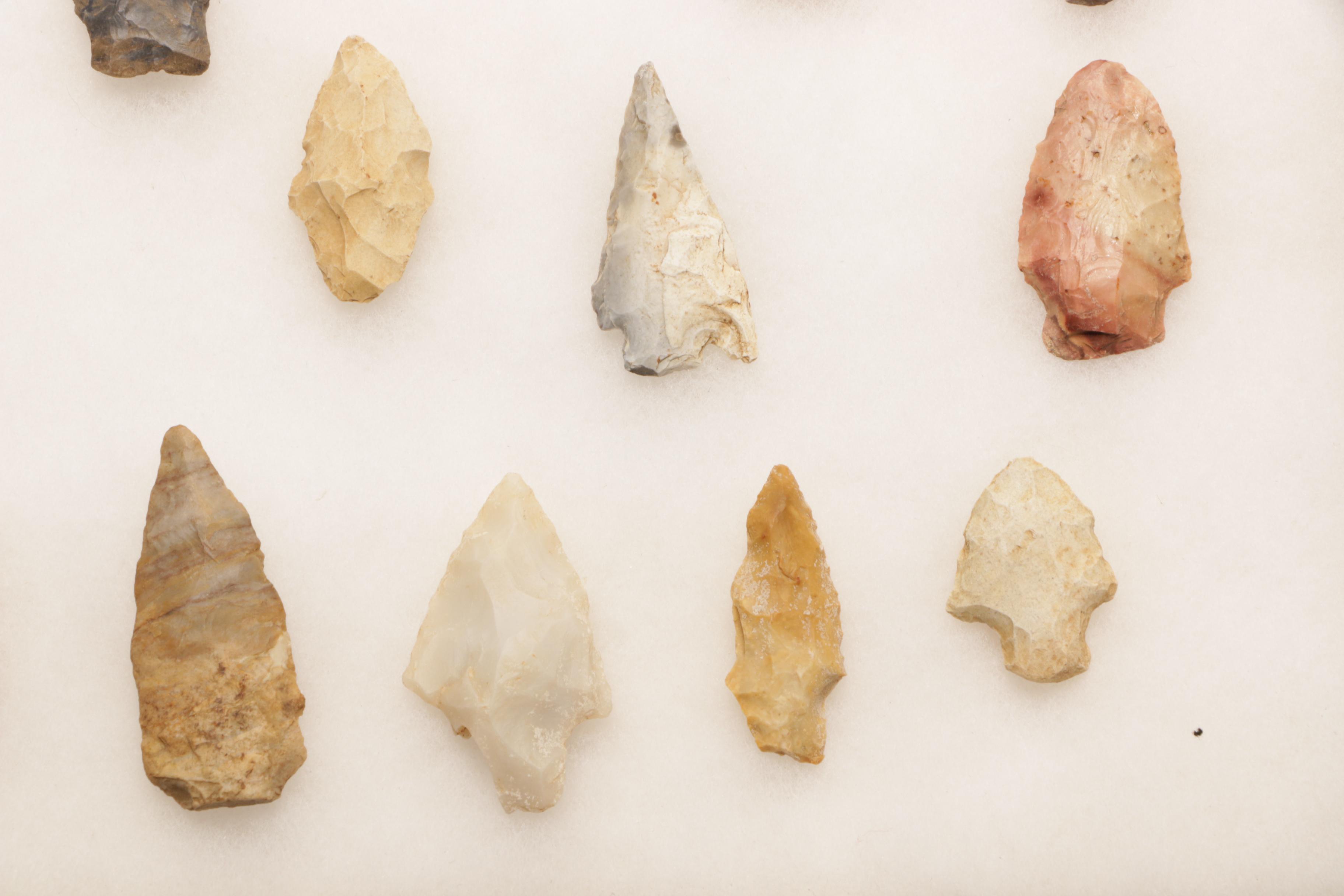 Prehistoric Native American Projectile Points