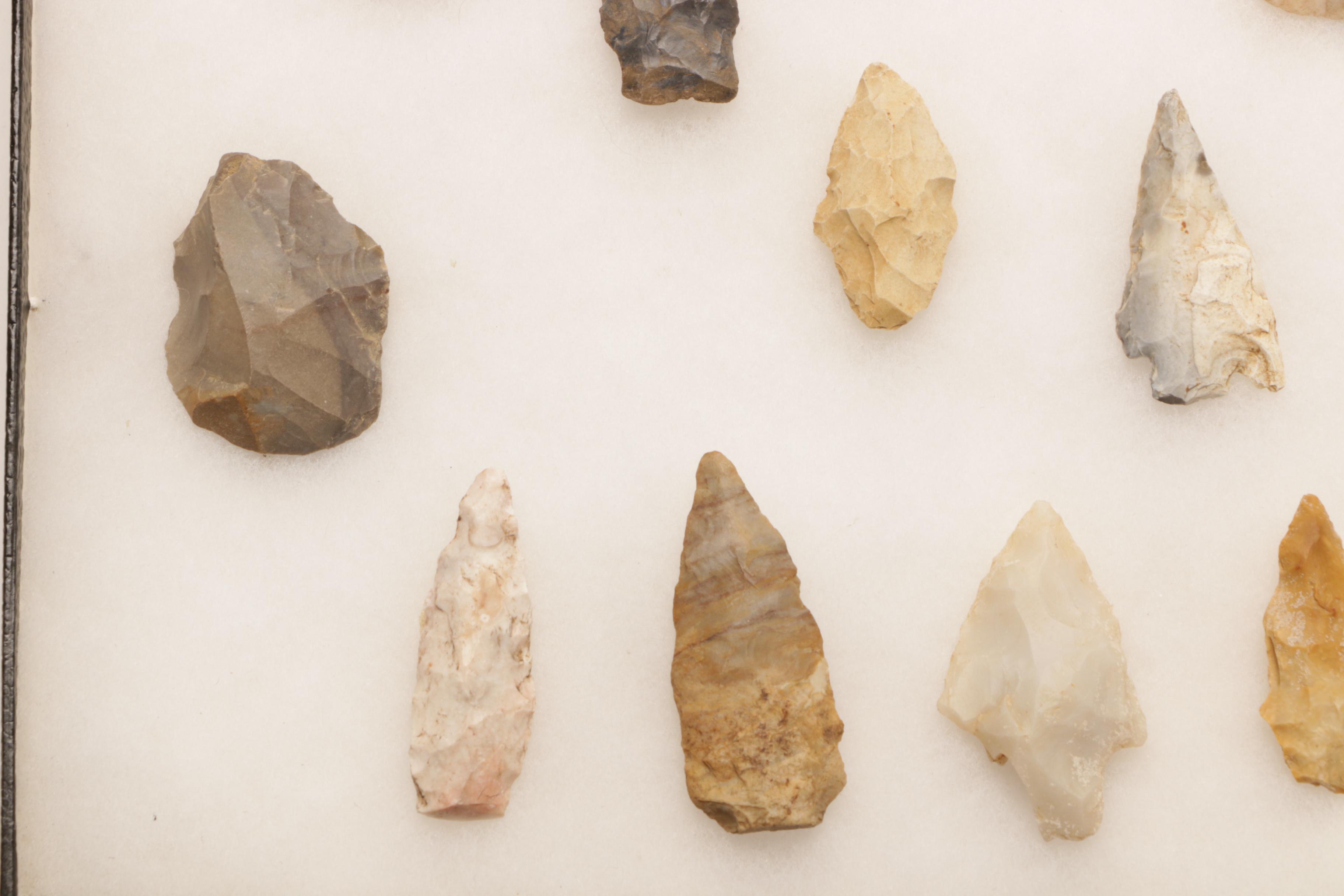 Prehistoric Native American Projectile Points