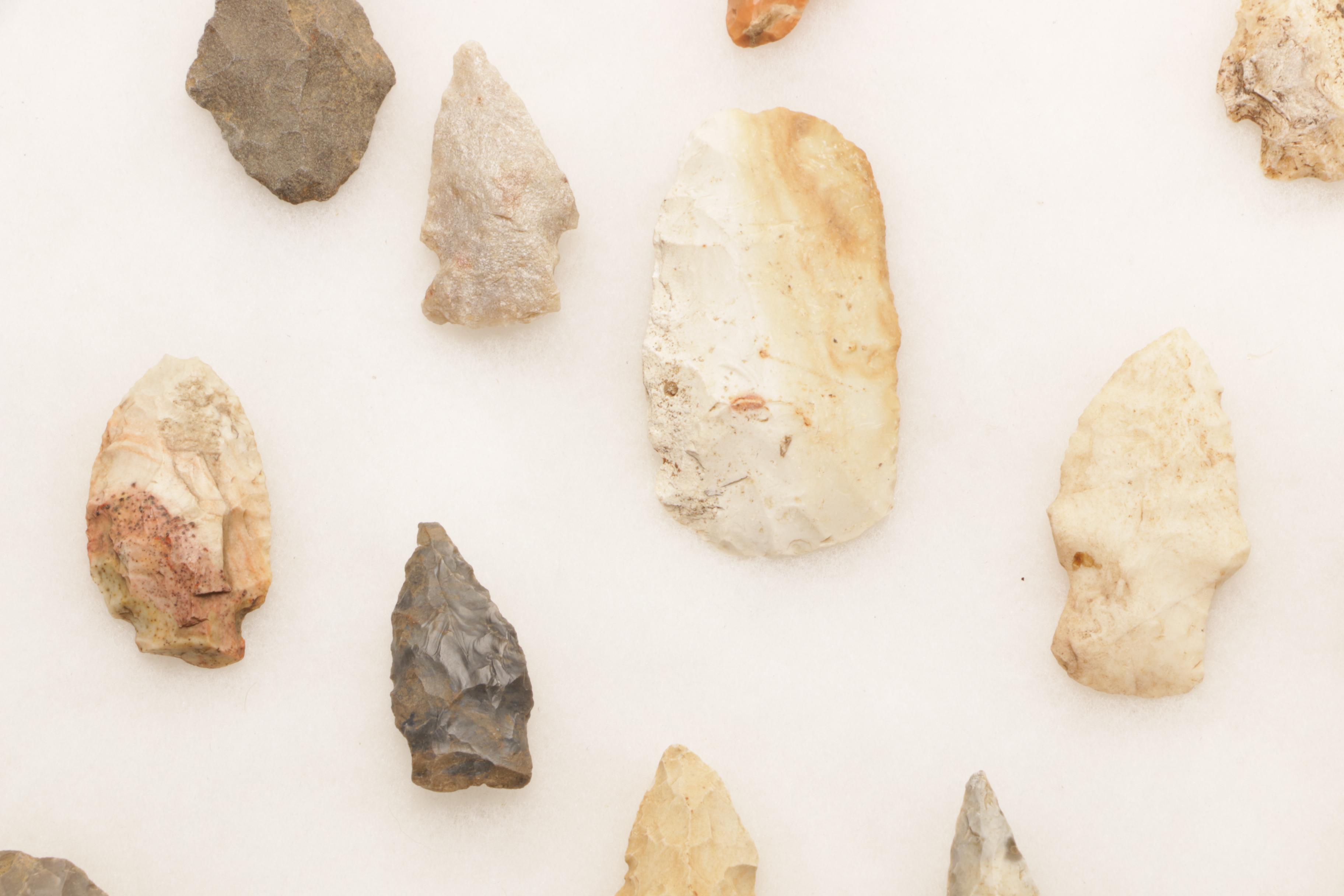 Prehistoric Native American Projectile Points