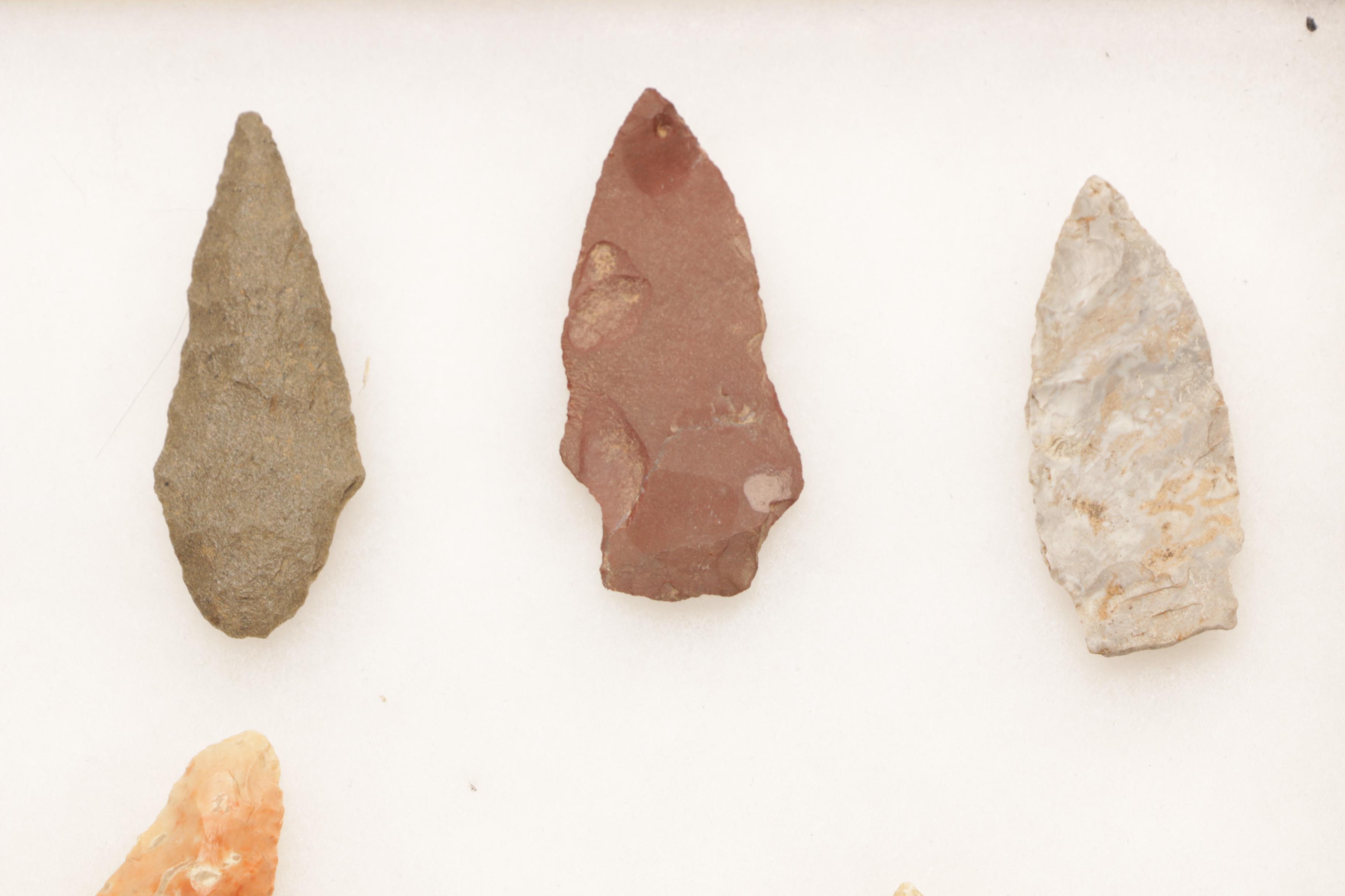 Prehistoric Native American Projectile Points