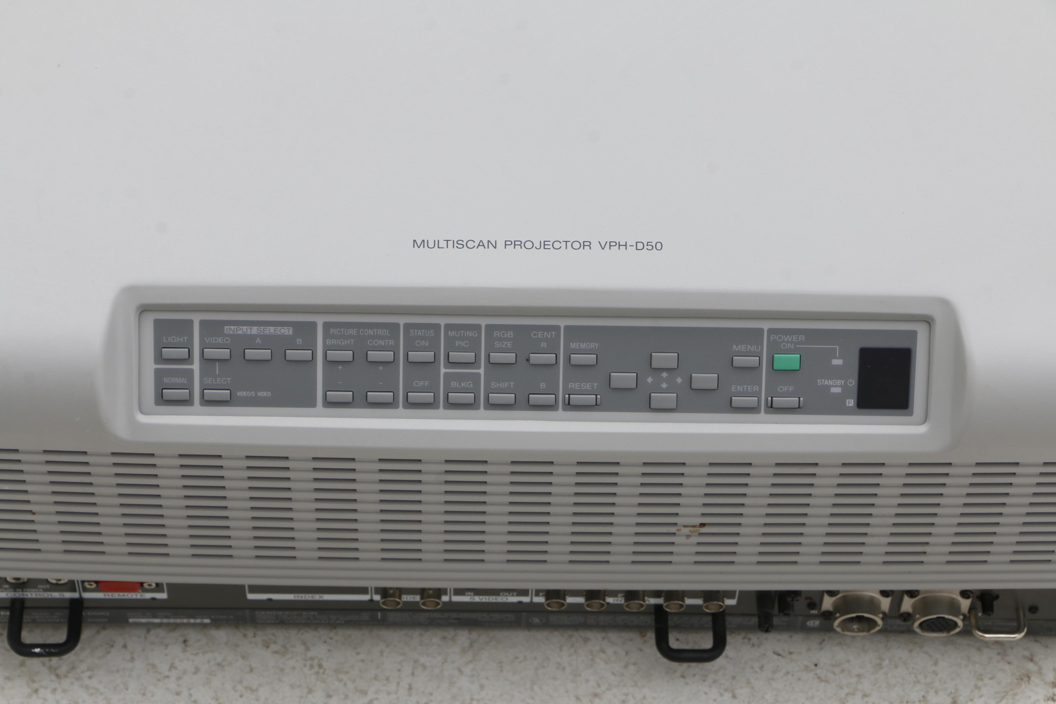 Sony Denon VPH-D50HTU CRT Multiscan Projector