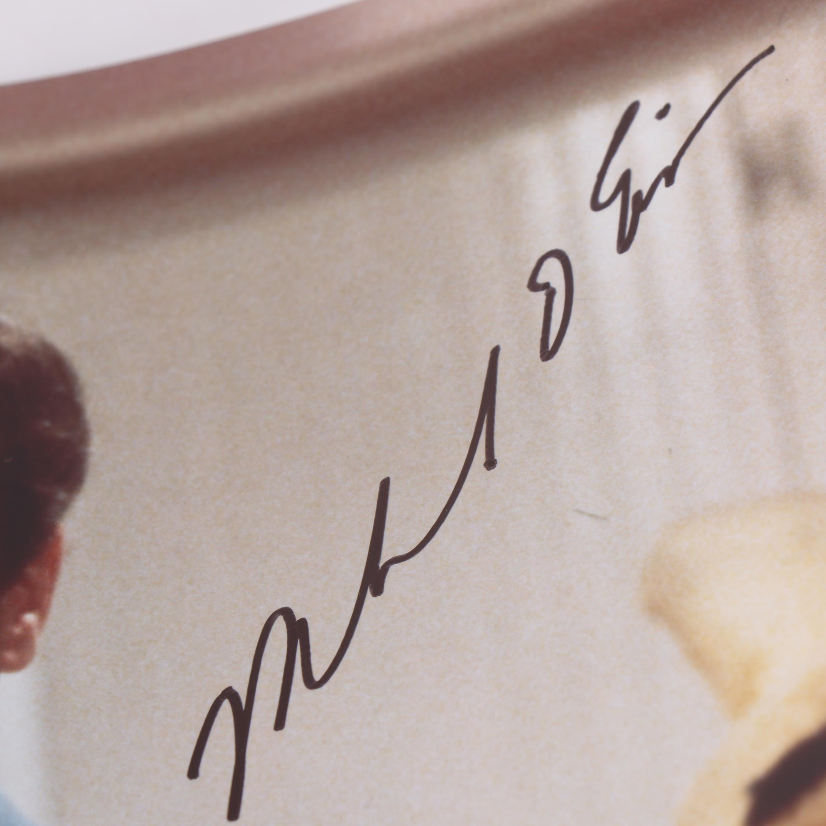 Michael Eisner Autographed Photo