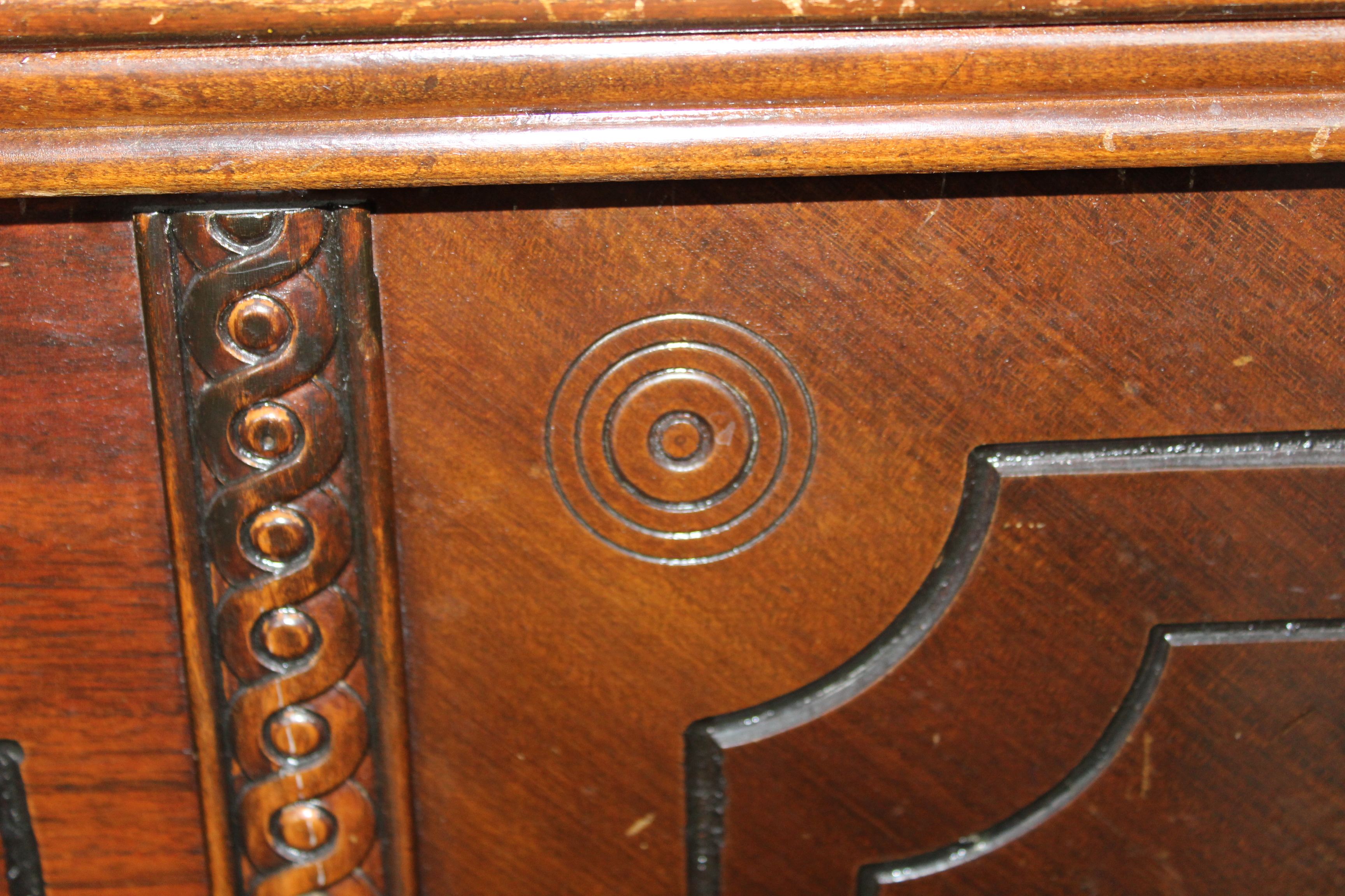 Jacobean Revival Style Cedar Blanket Chest by Jacob Bloom Company, Mid-20th C.