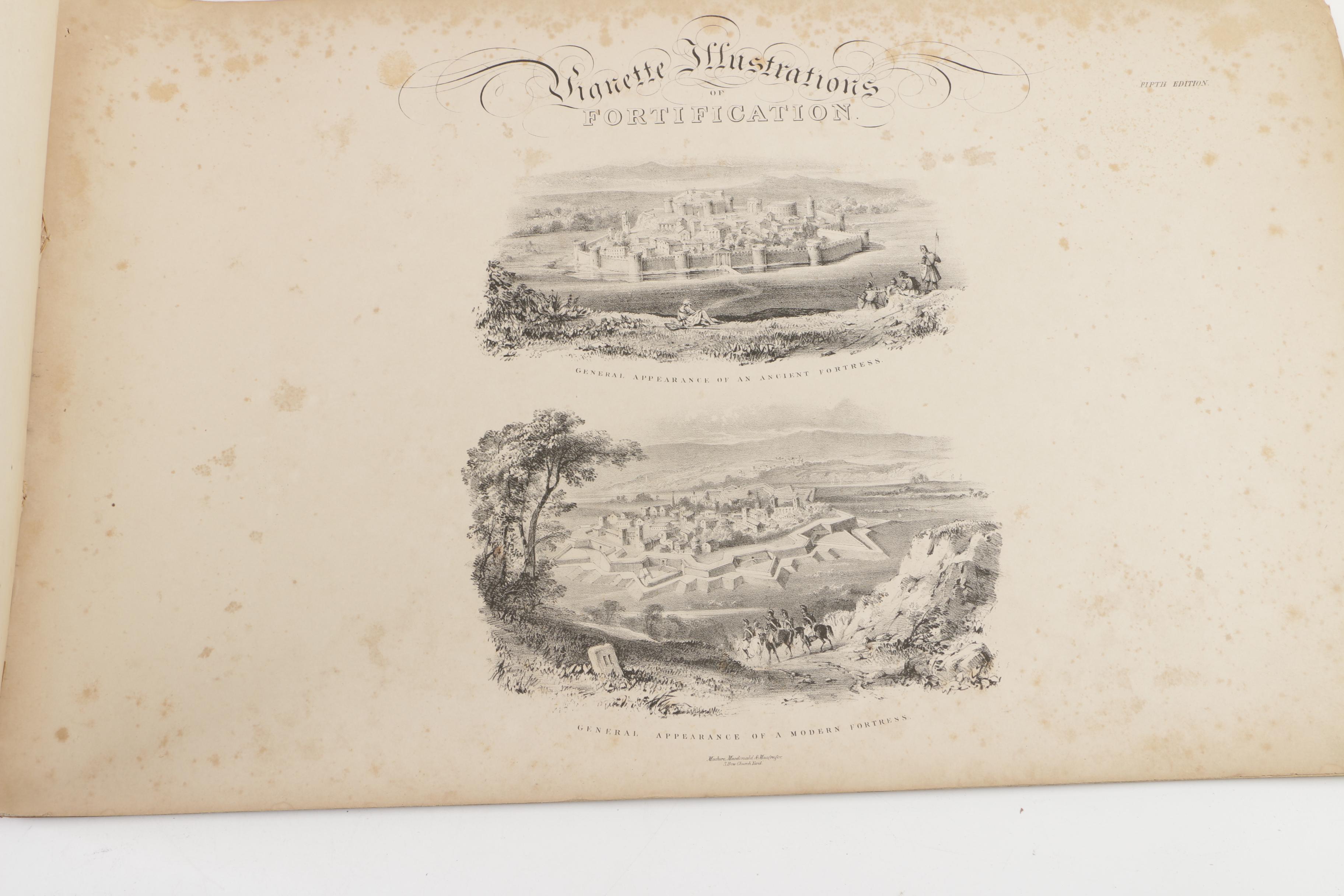 "Treatise on Fortification and Artillery" by Major Hector Straith with Plans