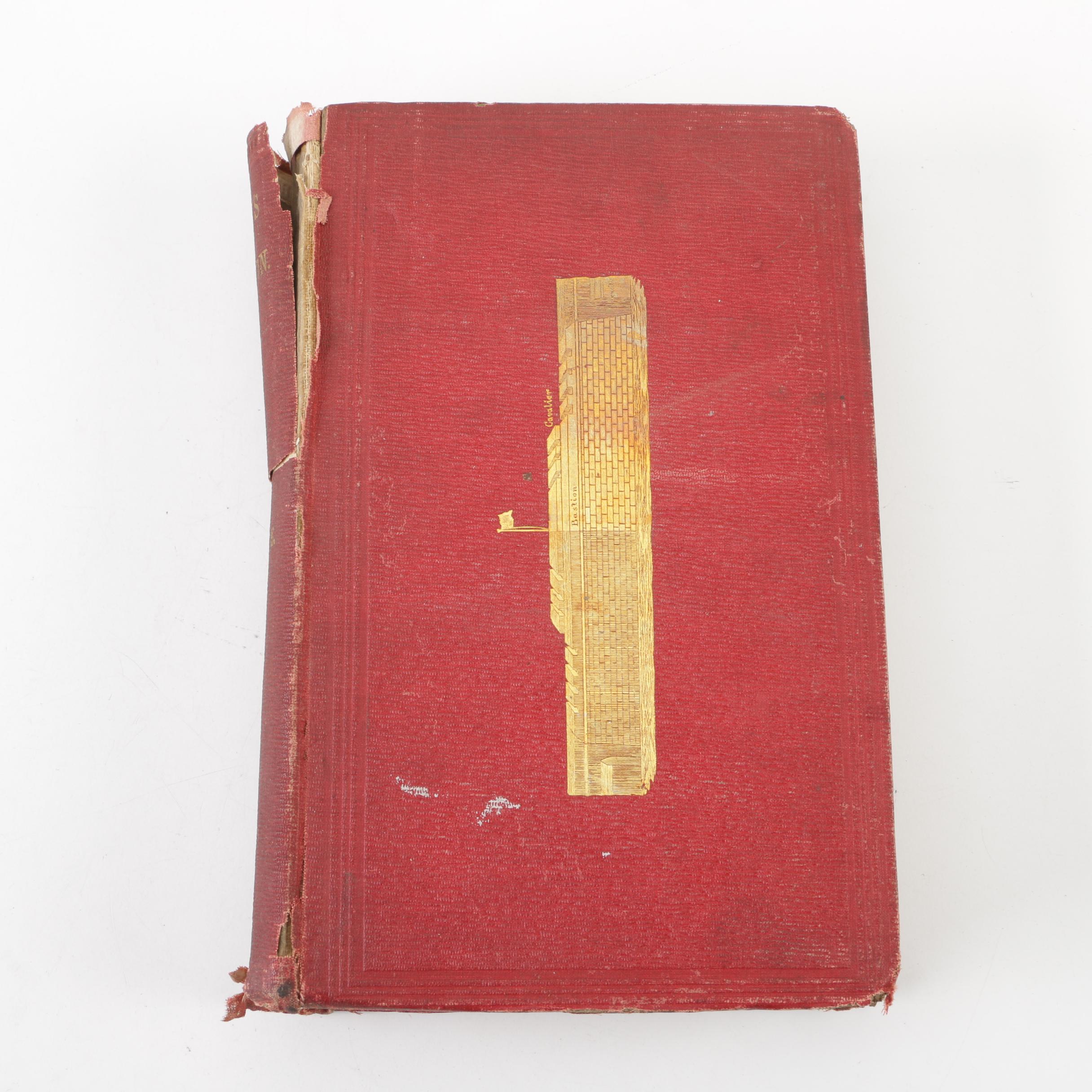 "Treatise on Fortification and Artillery" by Major Hector Straith with Plans