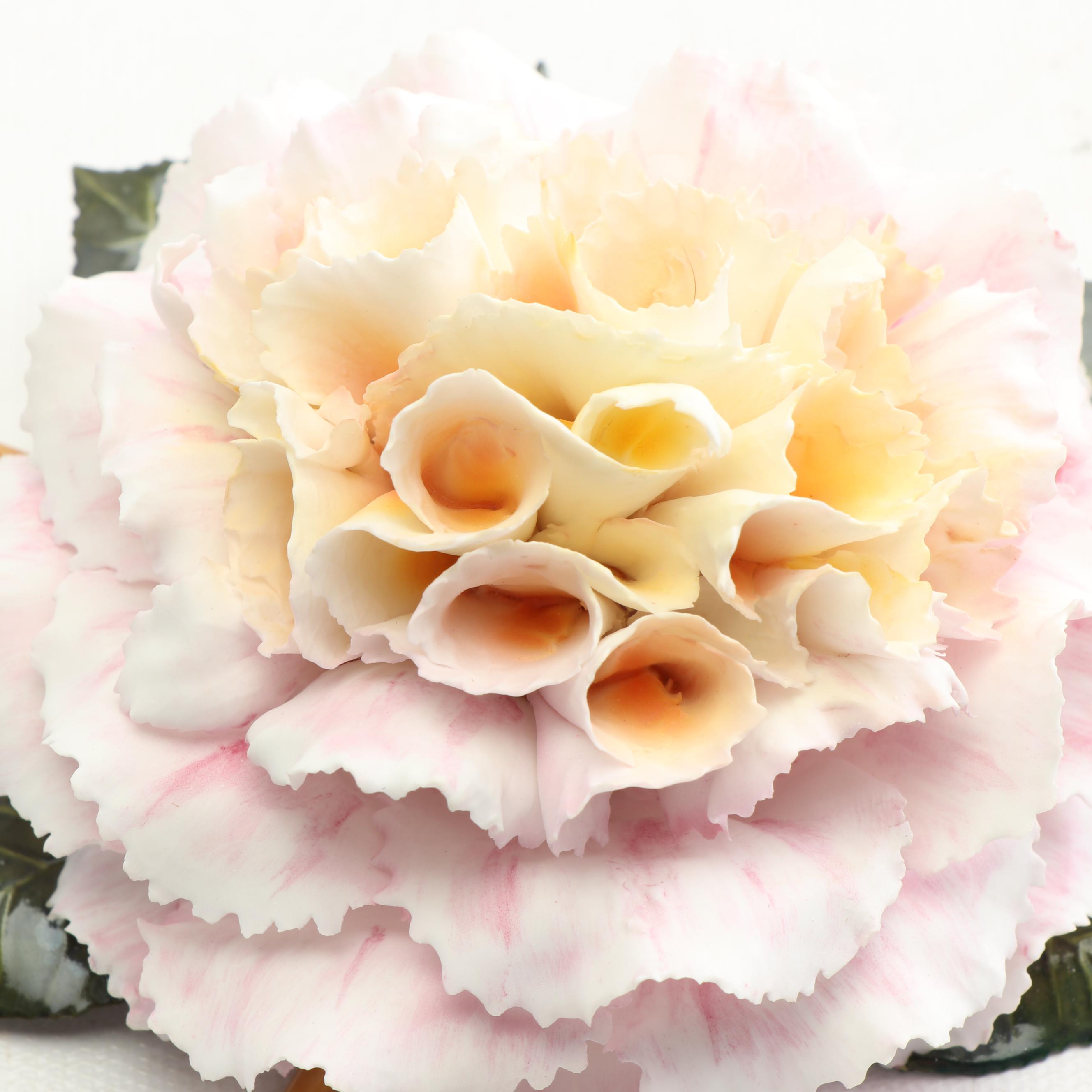 Boehm Porcelain Single Stem Flower Figurines