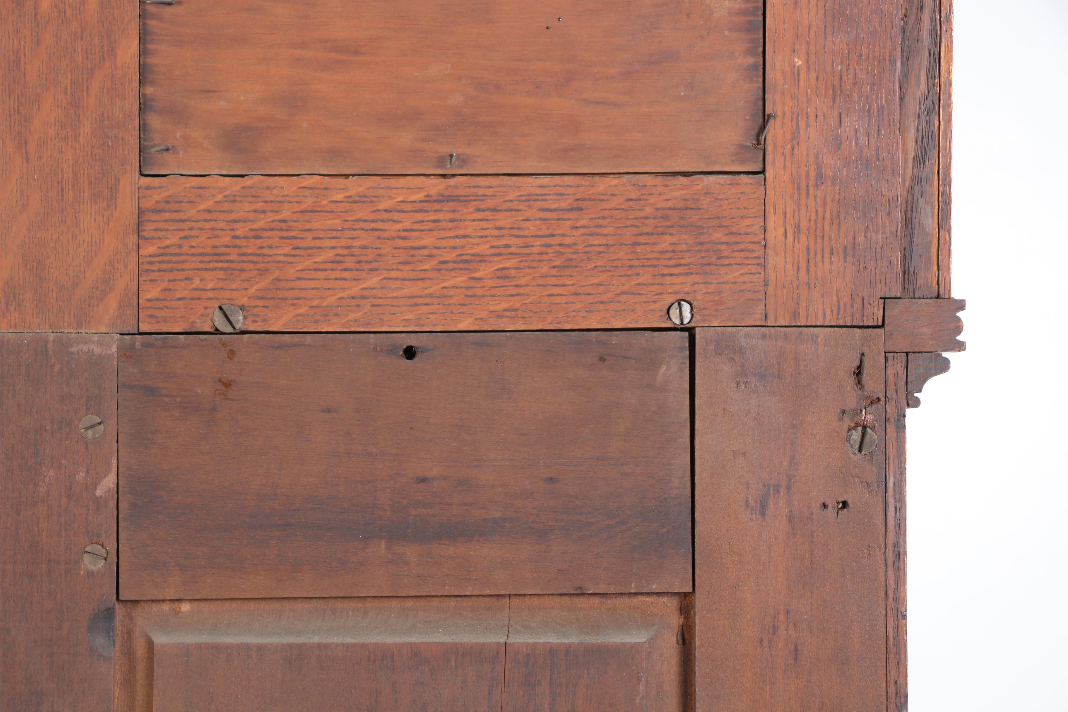 Victorian Carved Oak Double Side-By-Side Secretary Bookcase, Late 19th Century