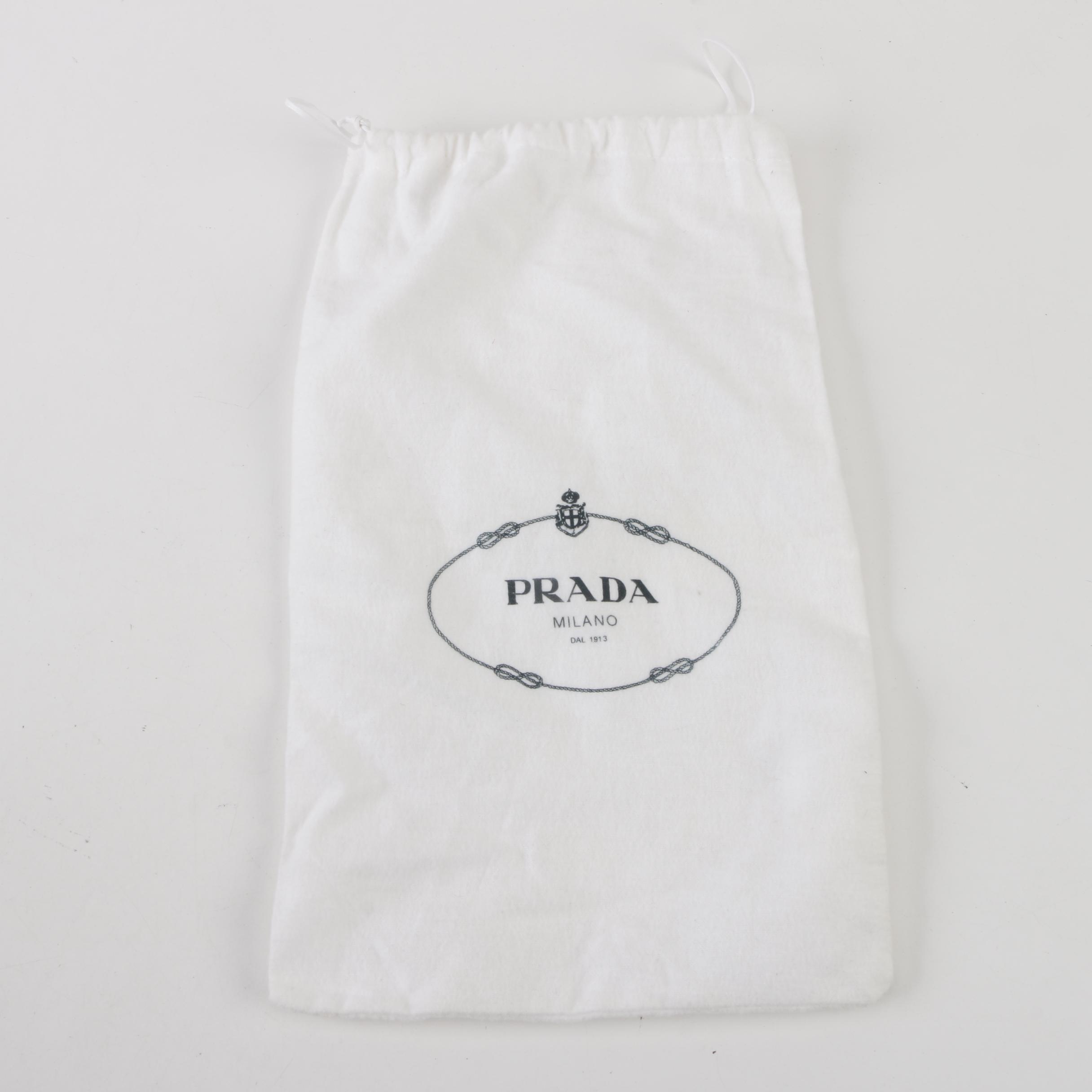 Prada Tan Leather Tassel Mules, Made in Italy