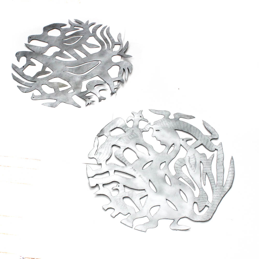 Yves Darius Avian Metal Wall Sculptures