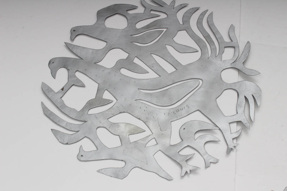 Yves Darius Avian Metal Wall Sculptures