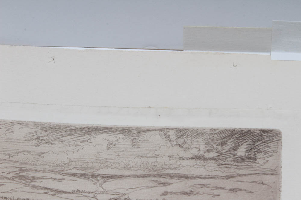 Joseph Pennell Etching "St. Martin Bridge, Toledo"