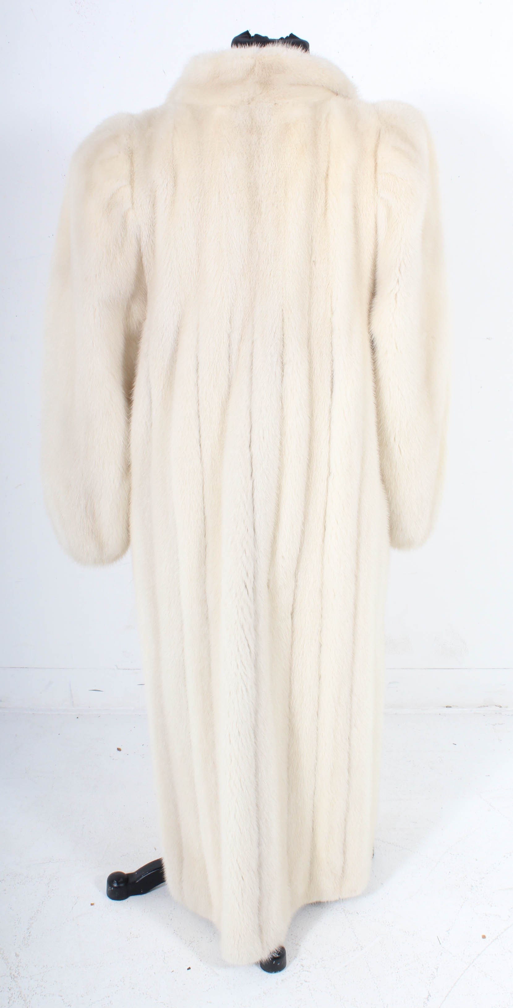 Hudson's Fur Salon Full-Length Pearl Mink Fur Coat