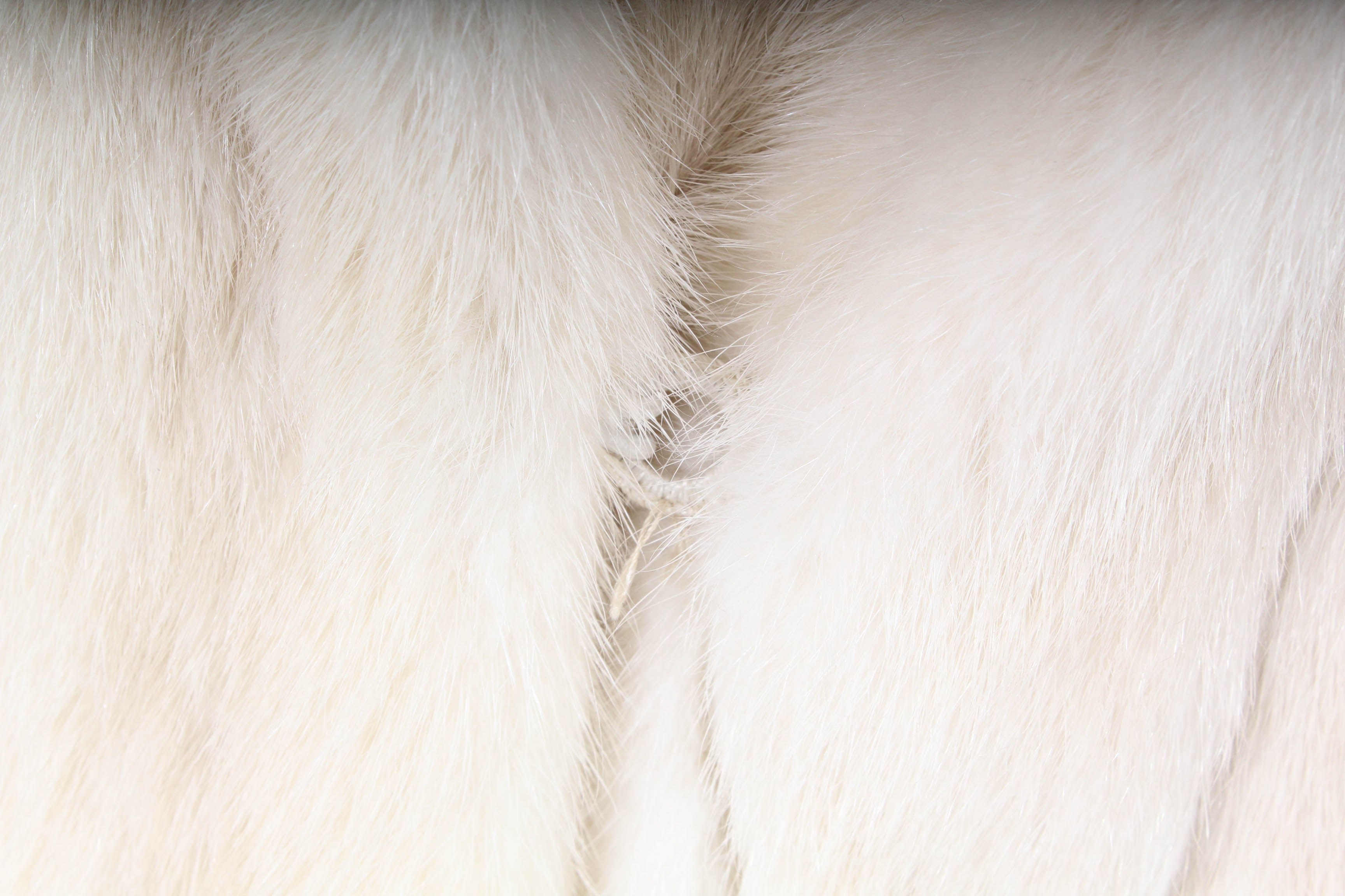 Hudson's Fur Salon Full-Length Pearl Mink Fur Coat