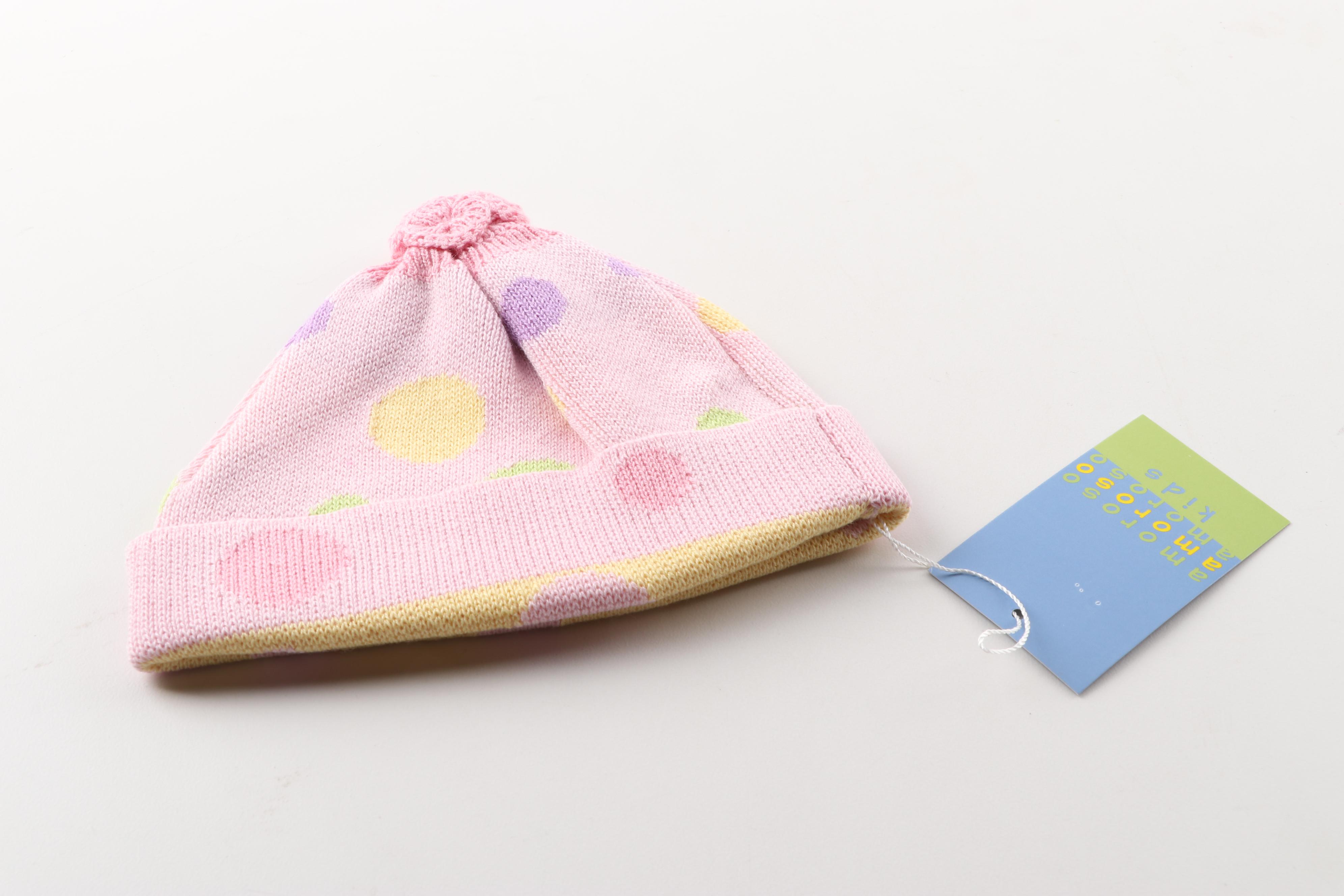 Infant Hat and Receiving Blankets Featuring Amoroso Kids