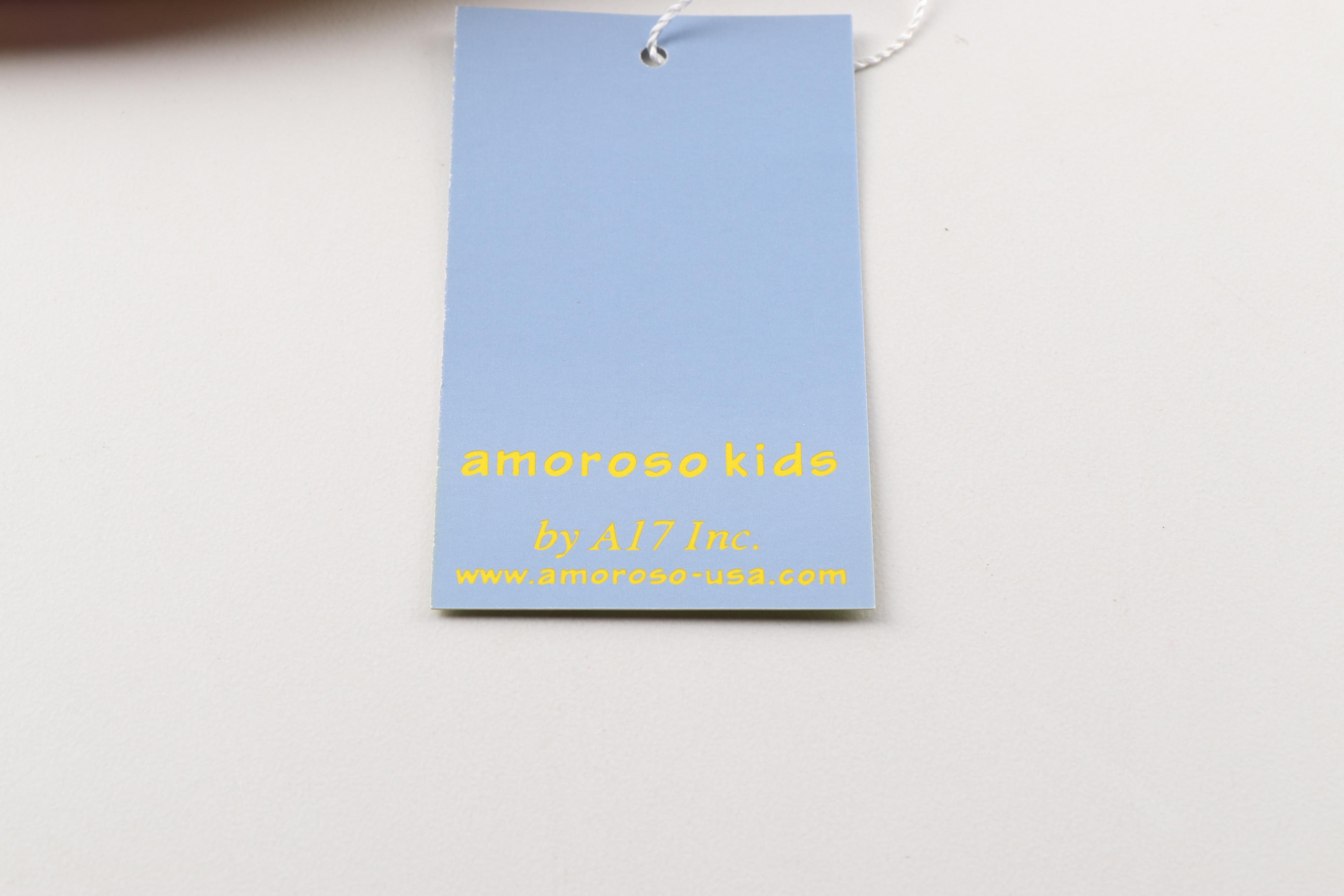 Infant Hat and Receiving Blankets Featuring Amoroso Kids