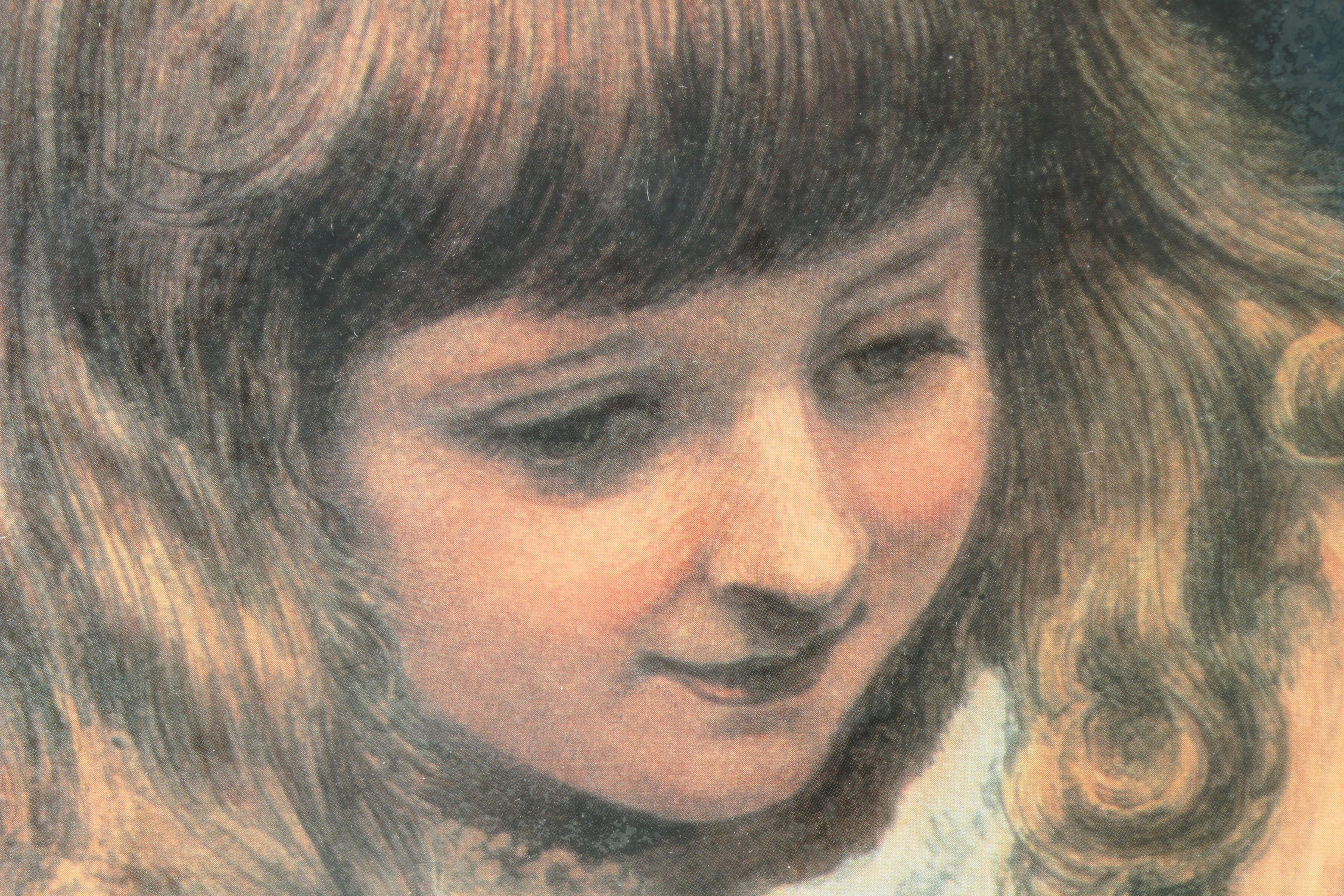 Offset Lithograph after Charles Burton Barber "The Order of the Bath"