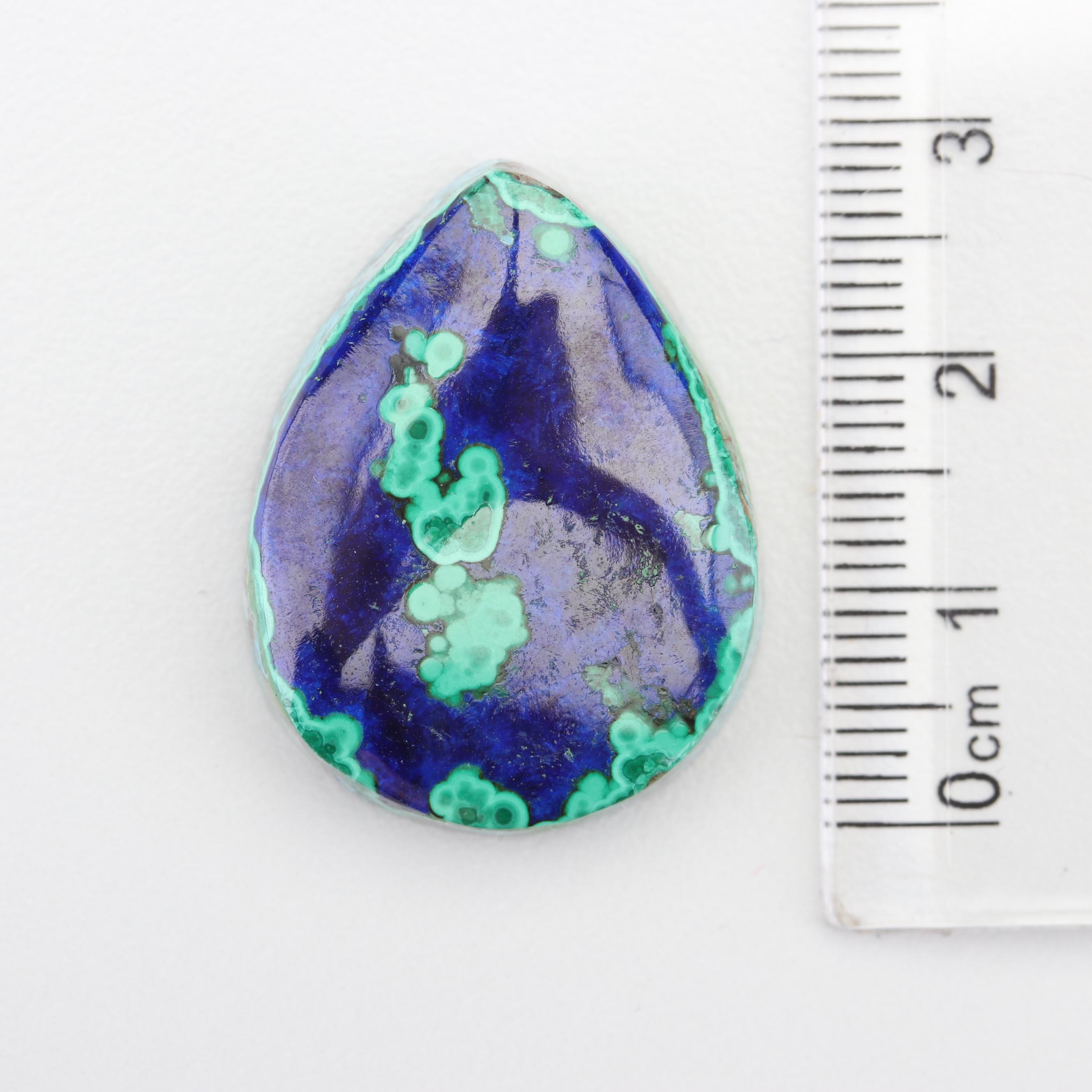 Loose Pear Cabochon Eilat Stone