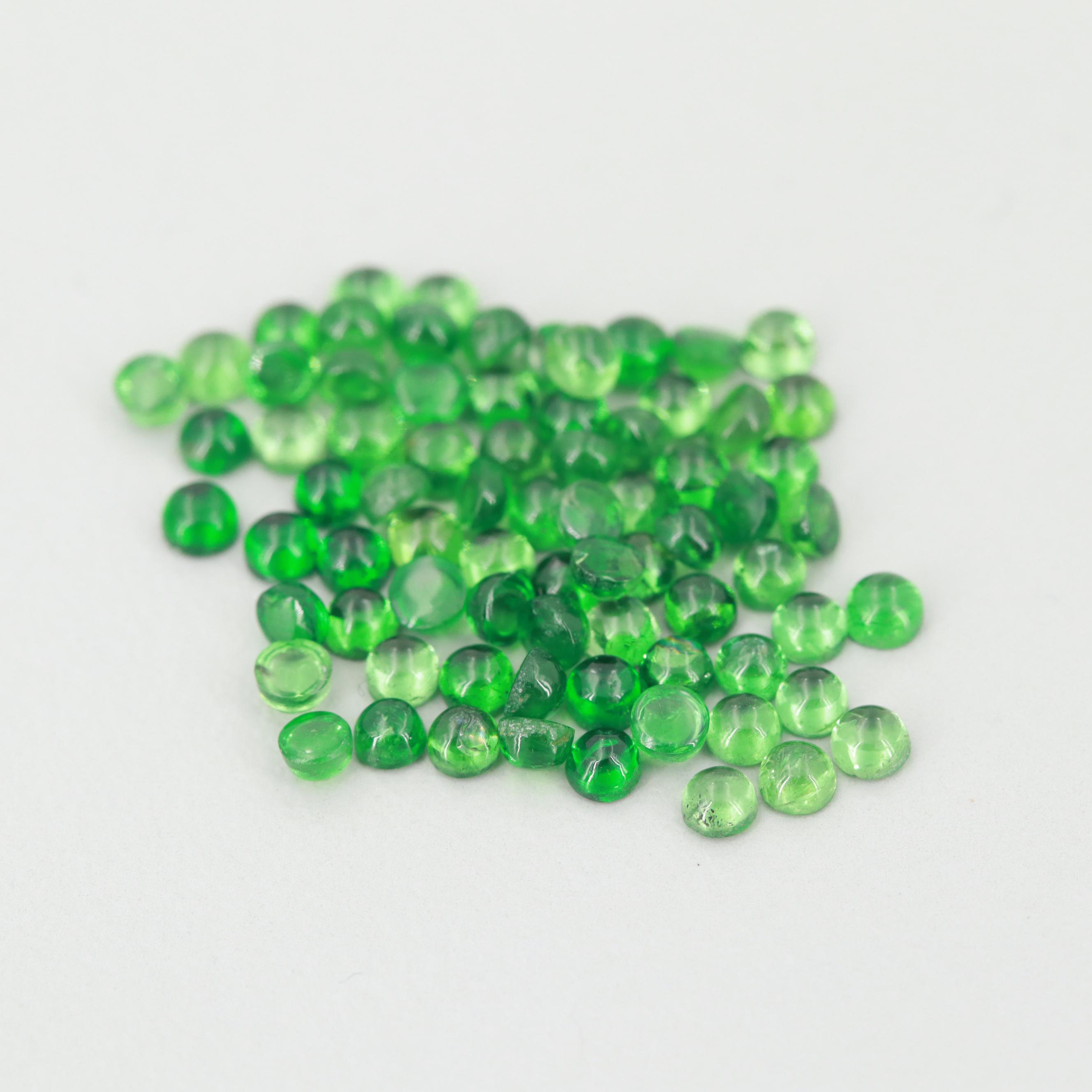 Loose 5.20 CTW Tsavorite