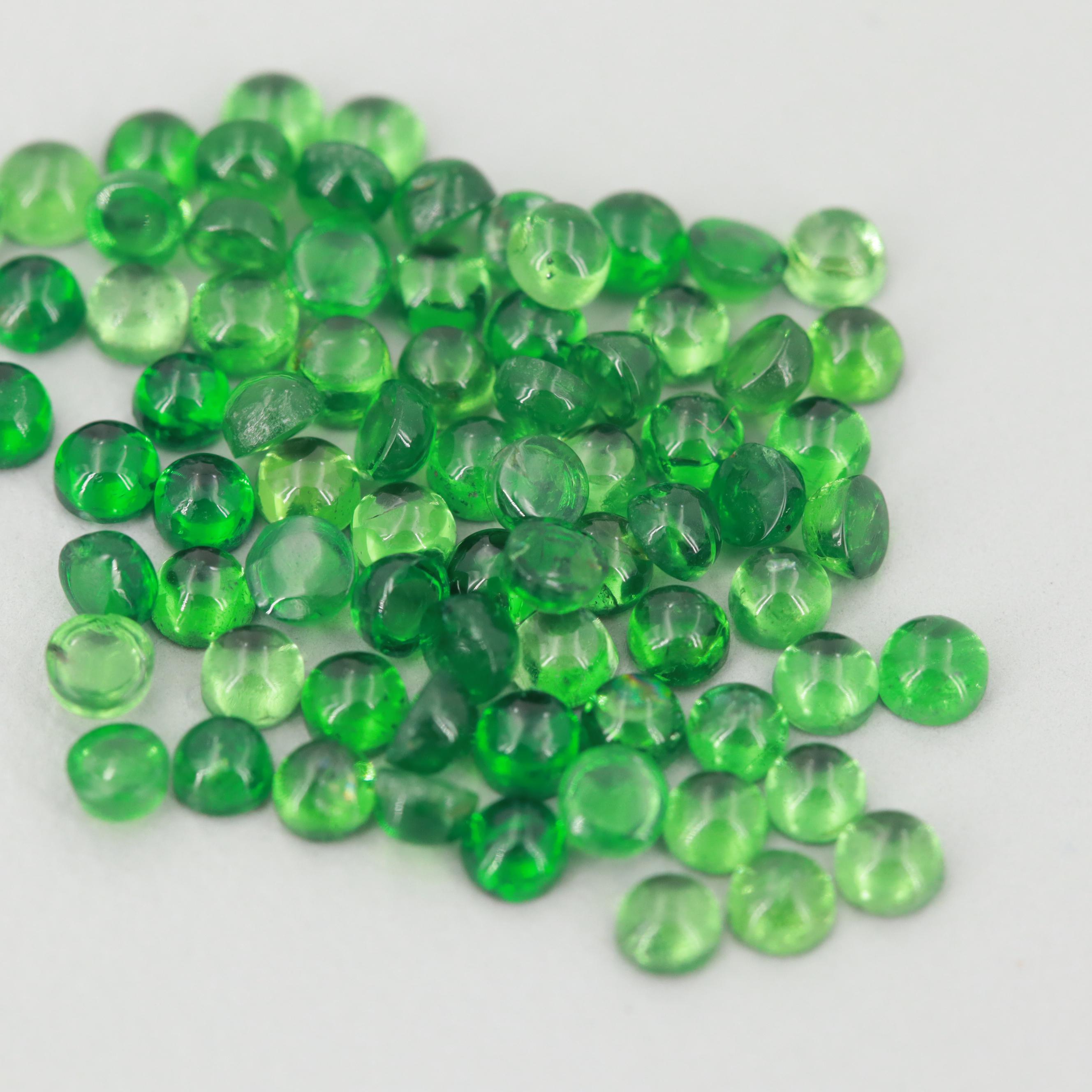 Loose 5.20 CTW Tsavorite