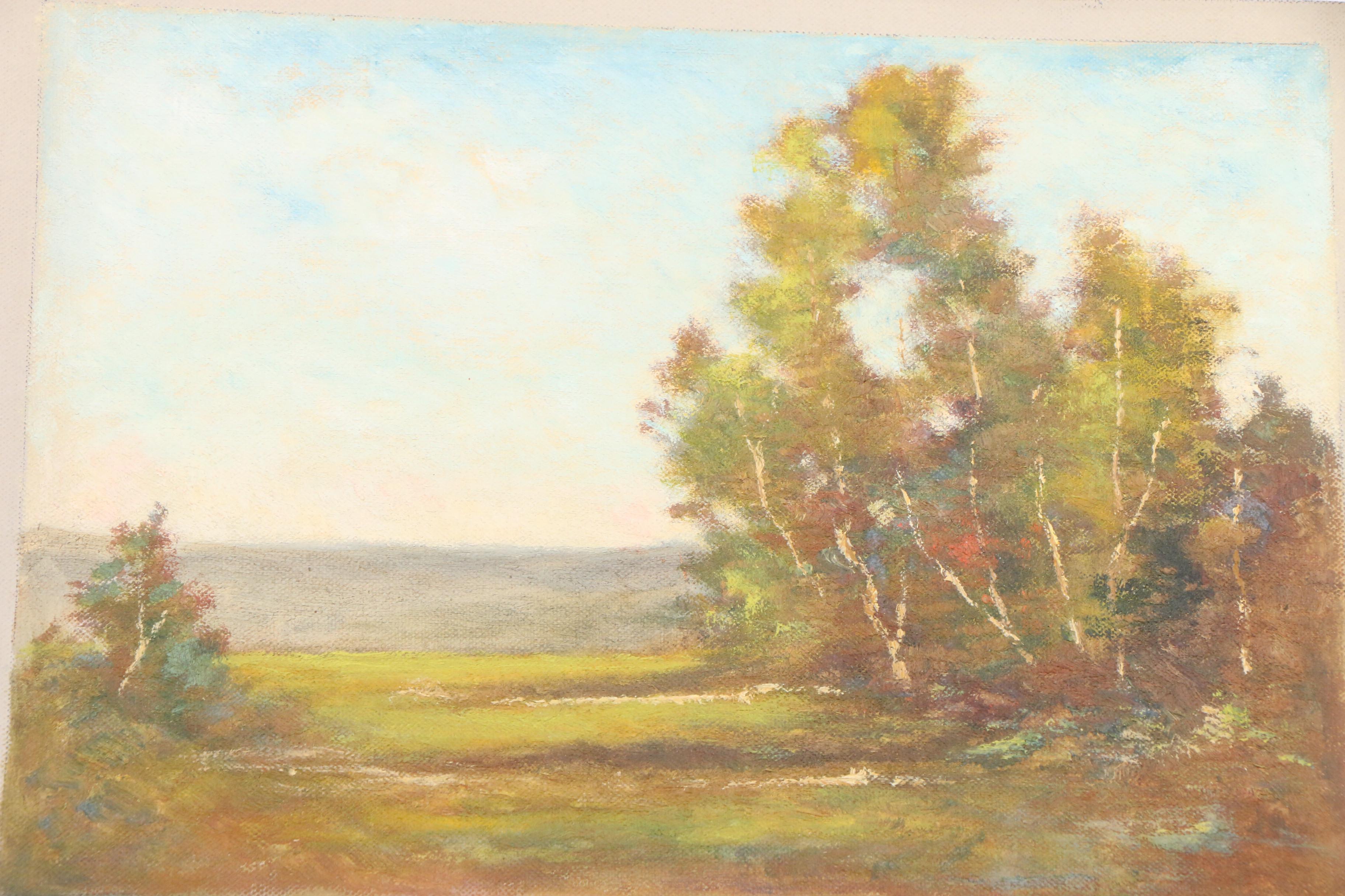 20th Century Oil Paintings of Landscapes