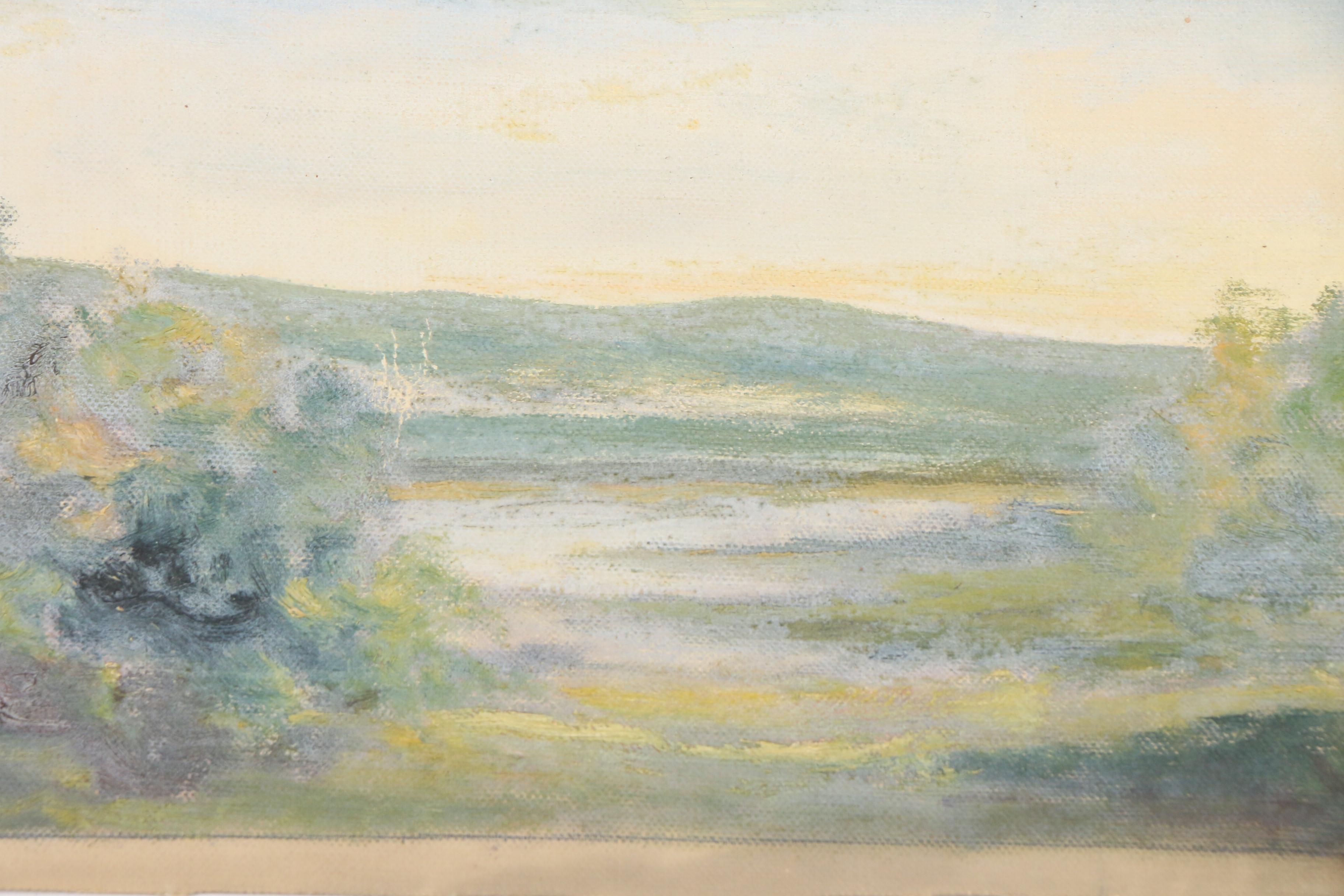 20th Century Oil Paintings of Landscapes