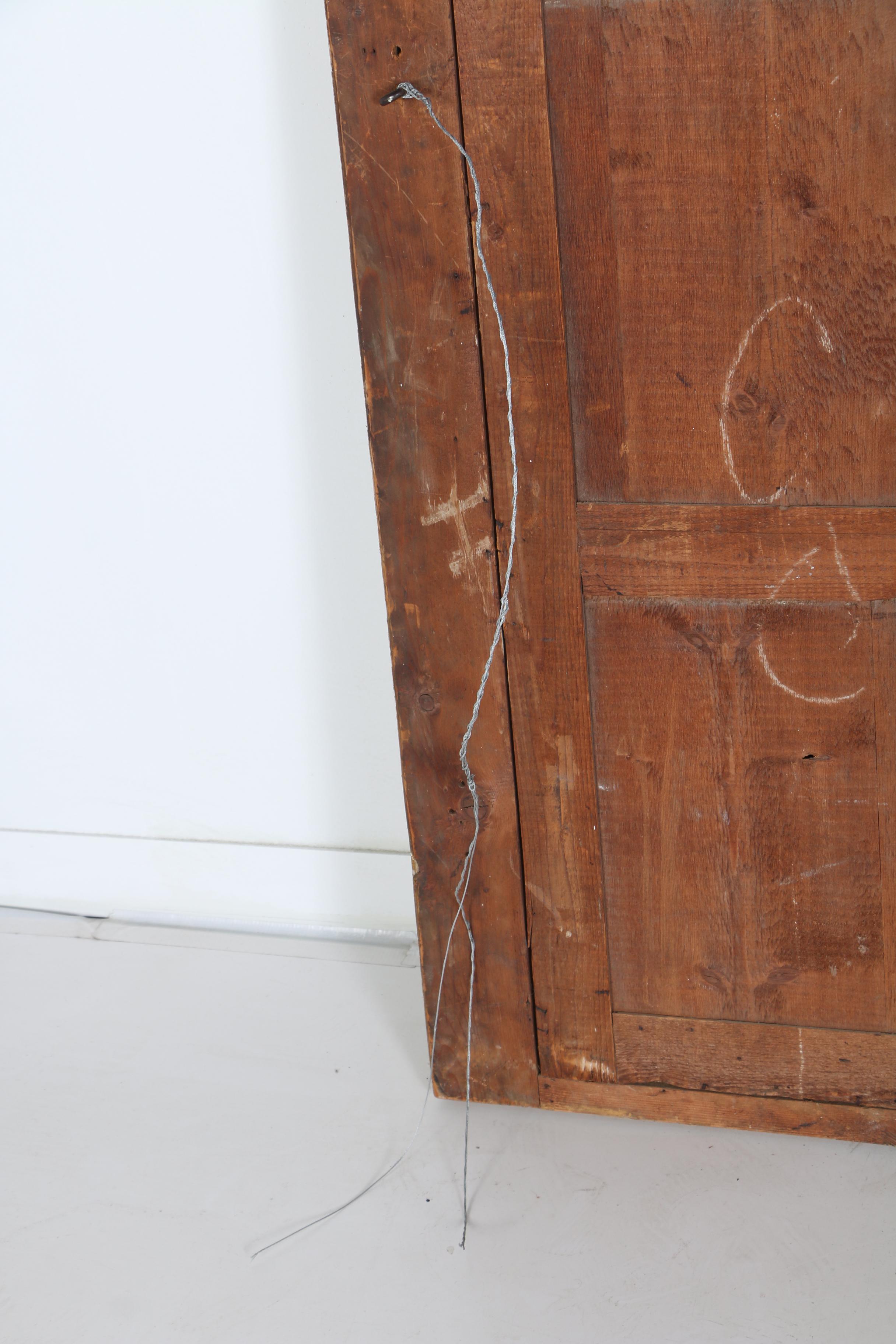 French Giltwood Overmantel Mirror by Alexandre Jeune à Paris, Circa 1870