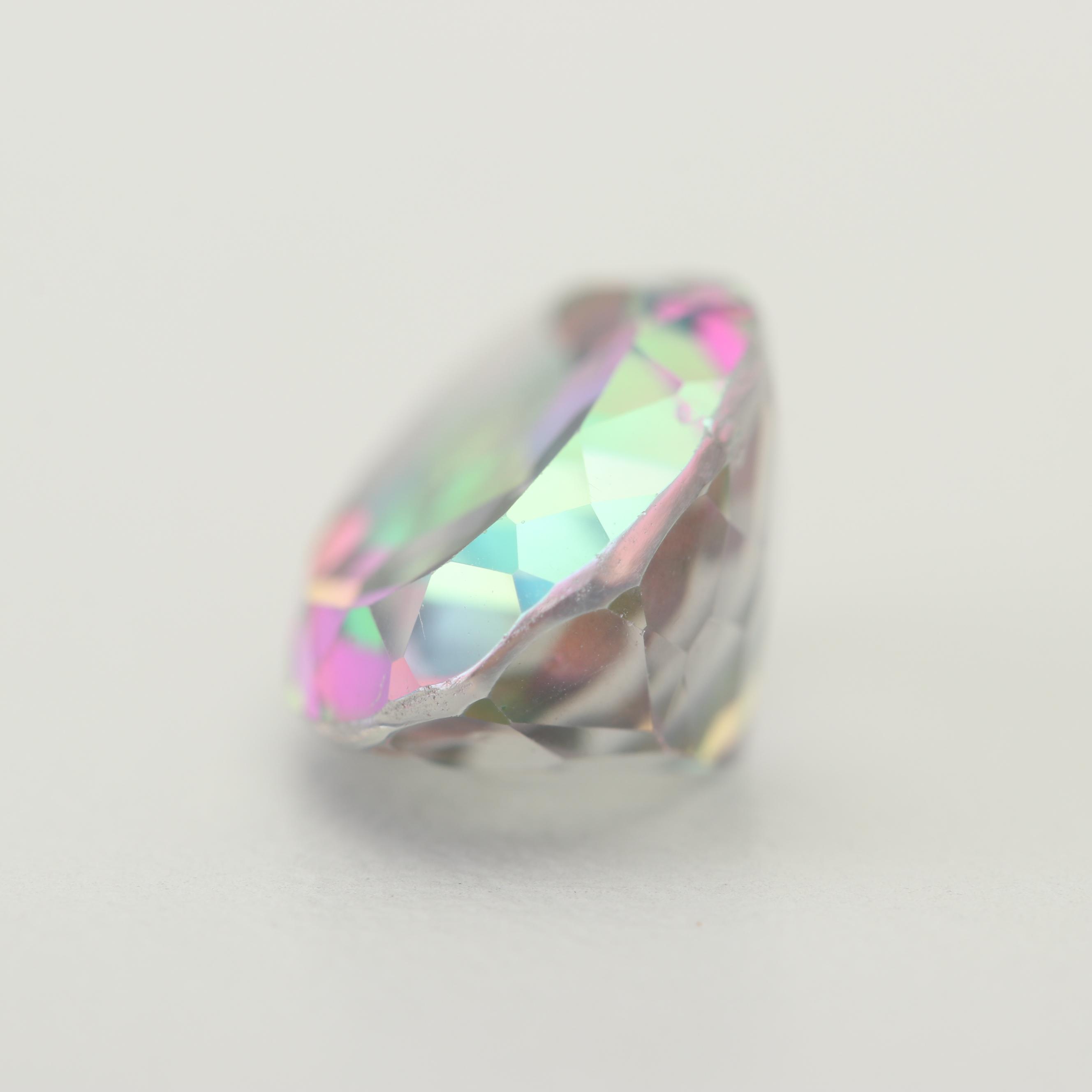Loose 7.23 CT Mystic Topaz Gemstone